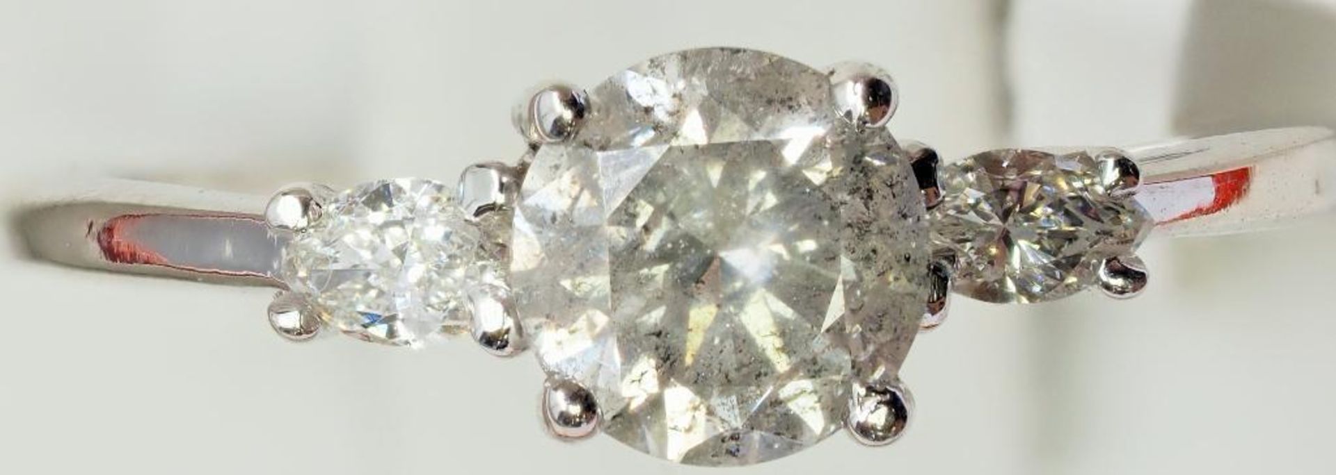 14K White Gold Diamond Ring. Insurance $6600