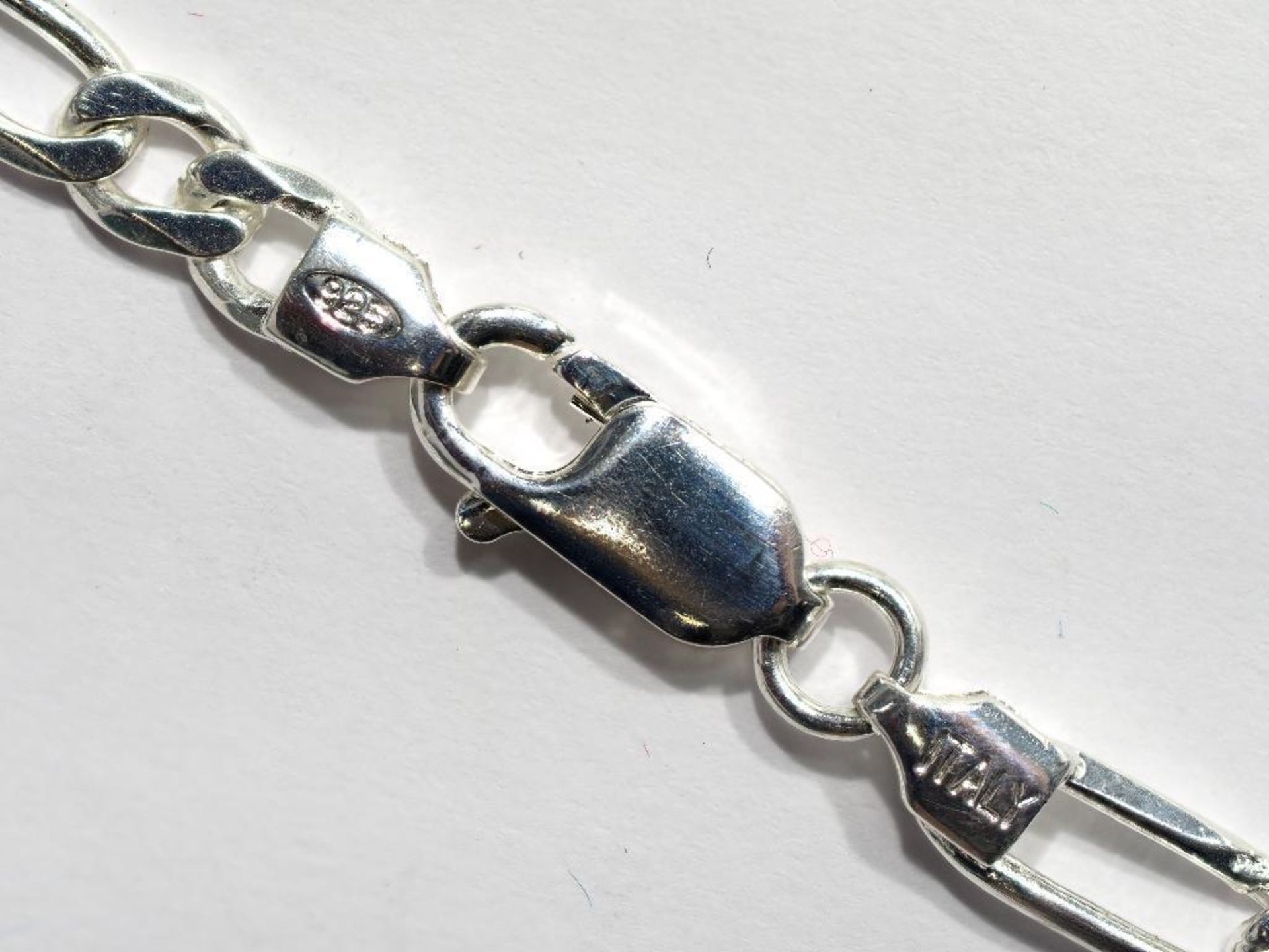 Sterling Silver Medical Alert Bracelet. Retail $300 - Image 3 of 3