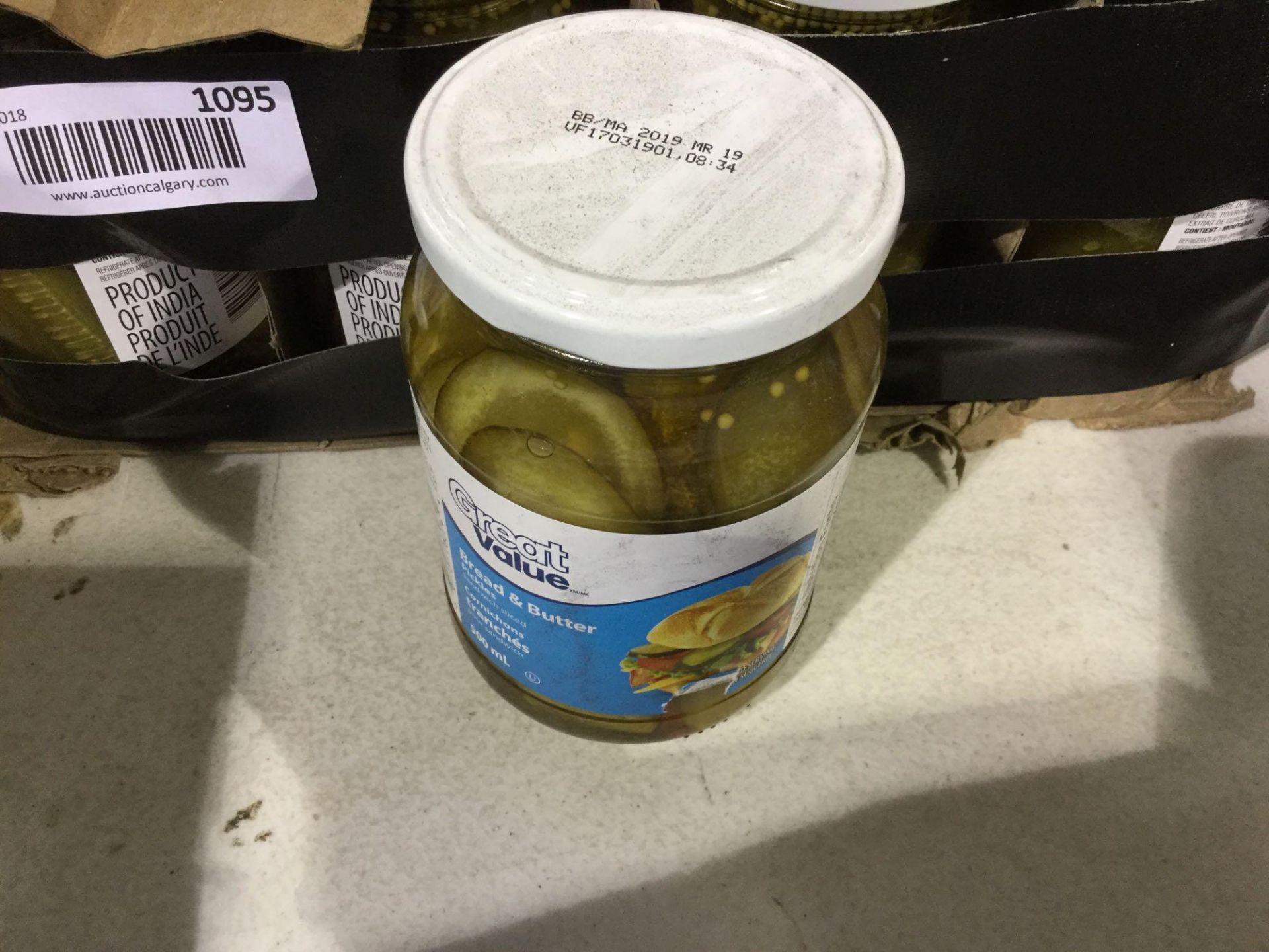 Great Value Bread & Butter Pickles 12x 500mL - Image 2 of 2