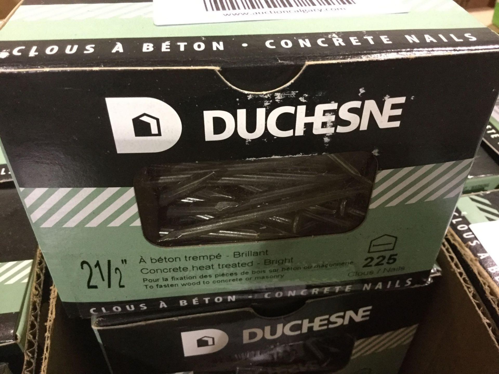 Duchesne 2 1/2" Concrete Heat Treated Nails 225 Count