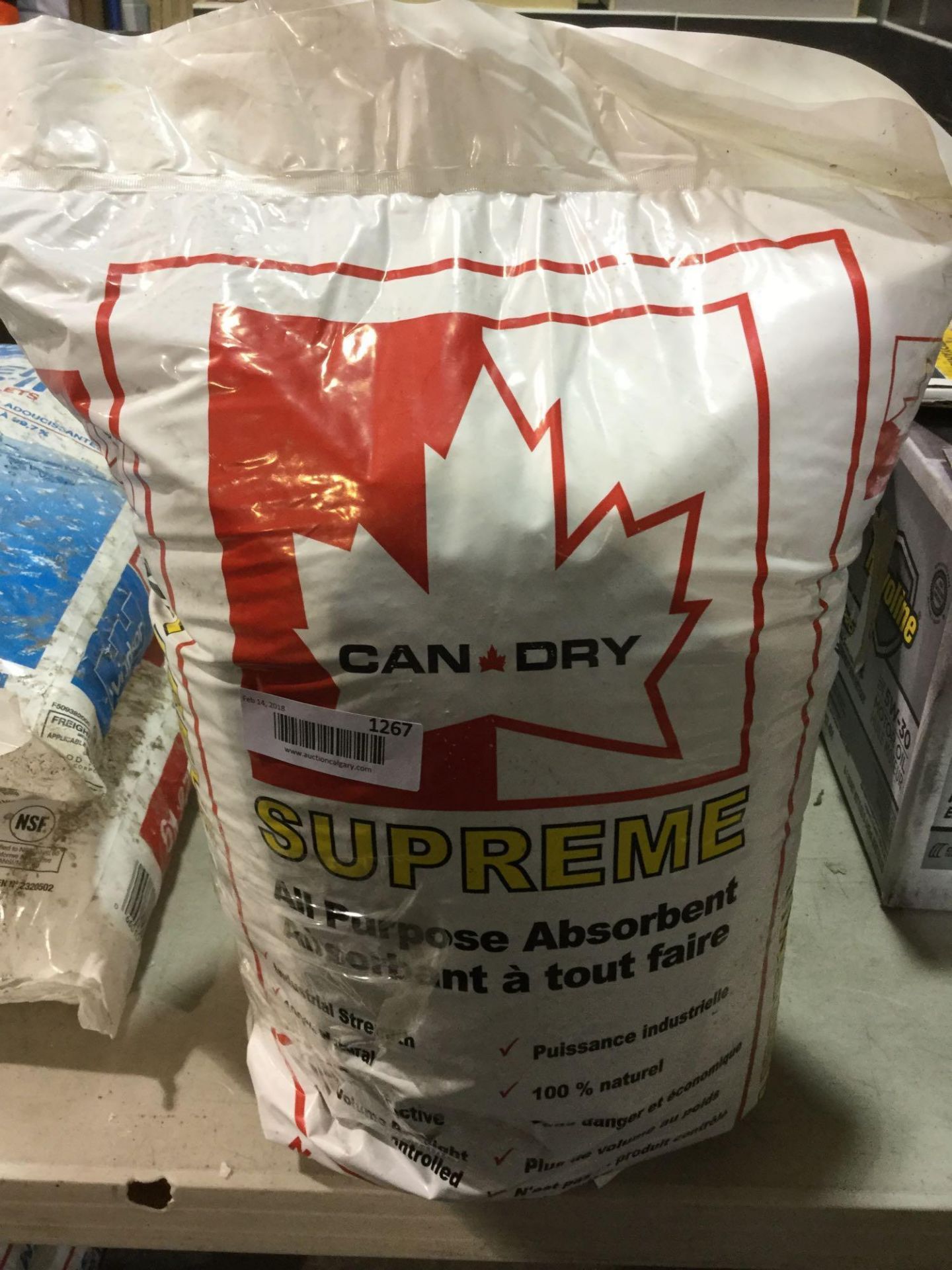 Can Dry Supreme All Purpose Absorbent Environmentally Safe Granular Absorbents