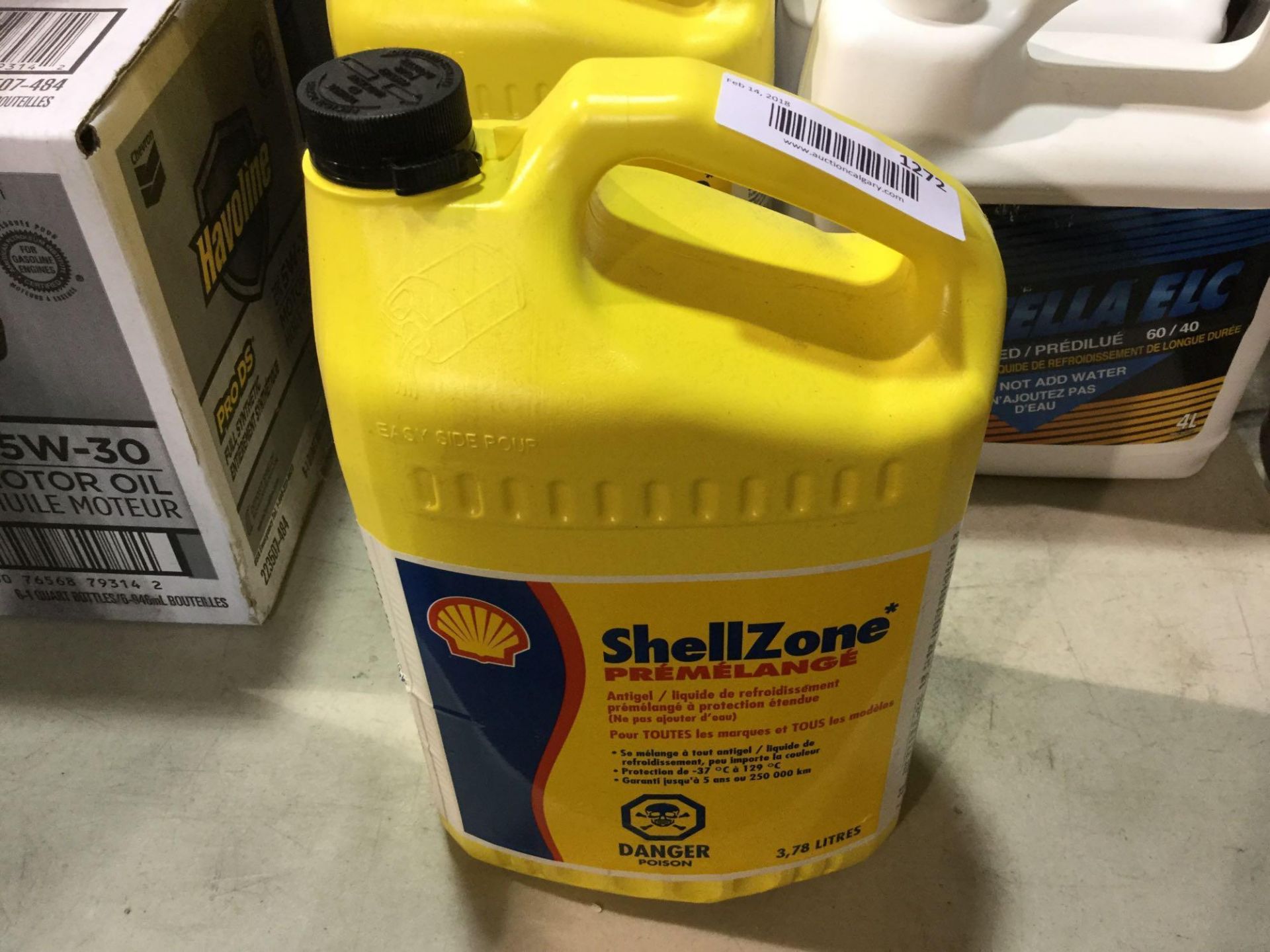 Shell Zone- Premixed Extended Life Anti-Freeze/ Coolant 3.87 L