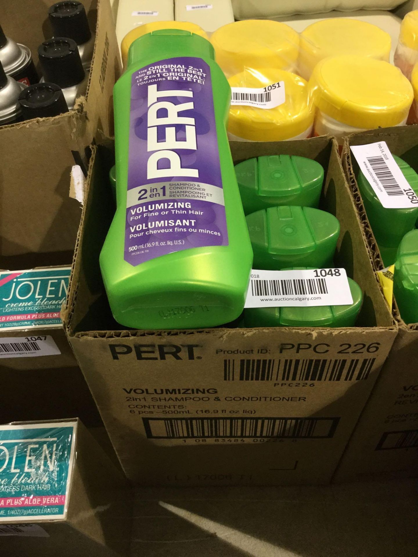 PERT 2 in 1 Shampoo & Conditioner 6 x 500mL