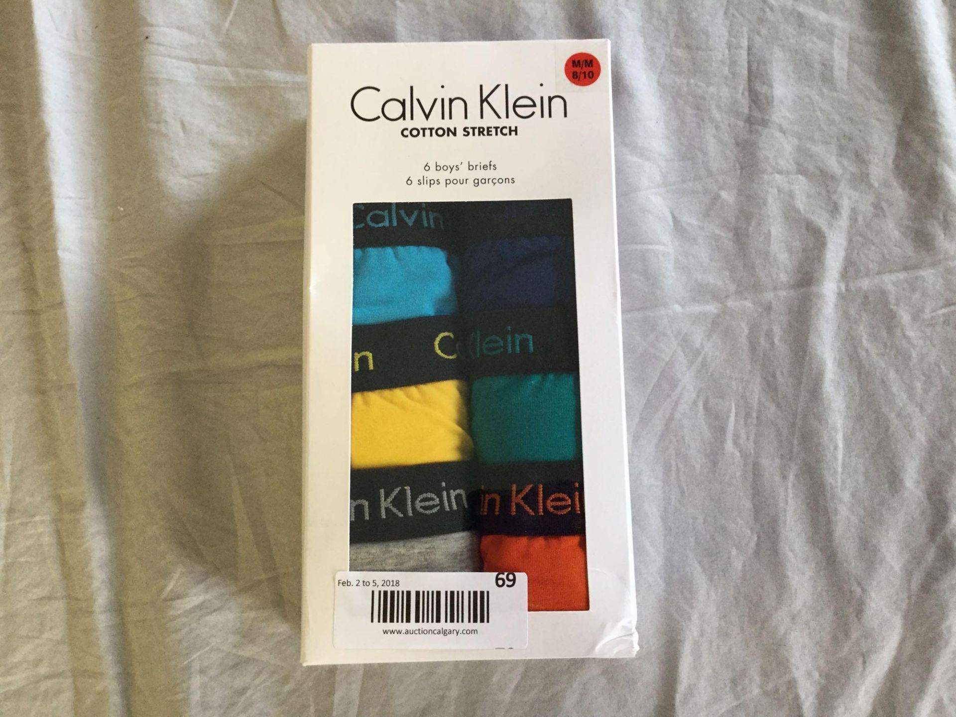 Calvin Klein 6 boy’s Briefs M/M