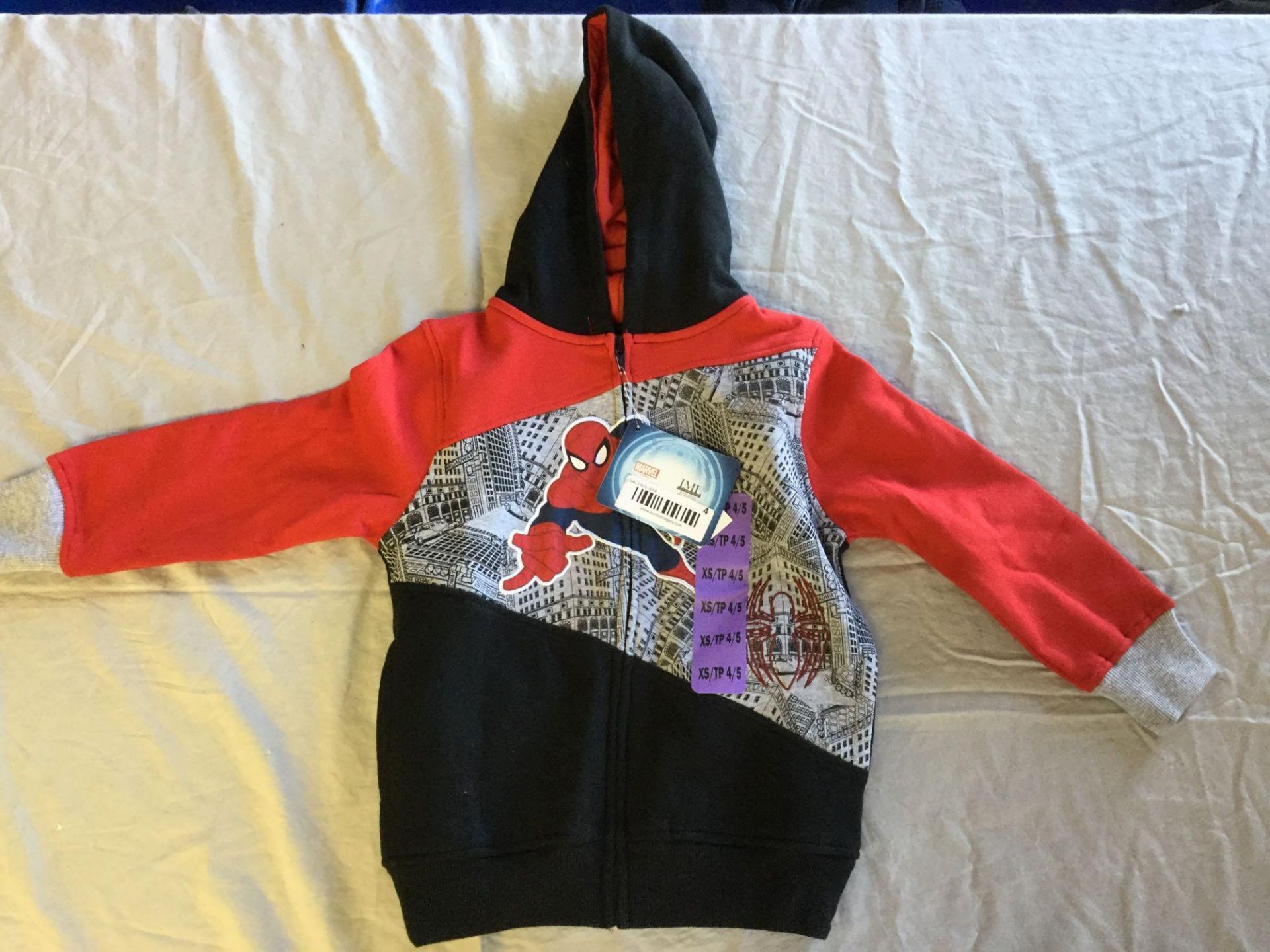 Marvel Spiderman Kids Hoodie XS