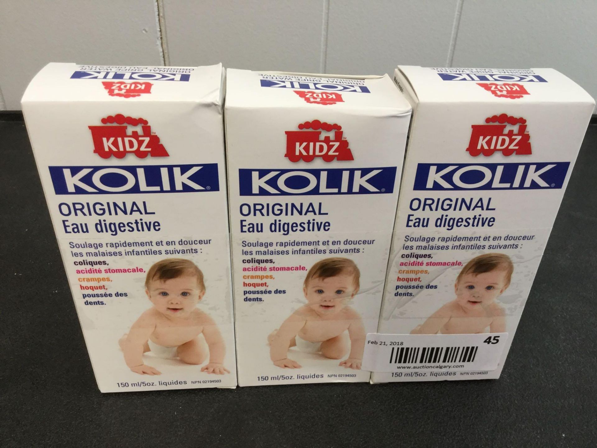 Lot of 3 x 150 ml Kids Kolik Gripe Water - Image 2 of 2