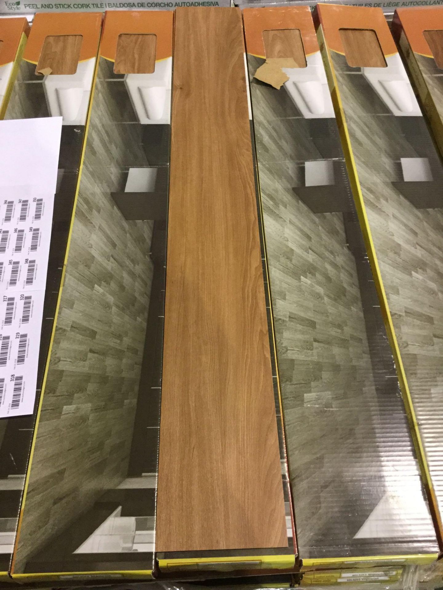 2mm Vinyl Plank Flooring - Virginia Oak 43 Sq ft/box - Image 2 of 3