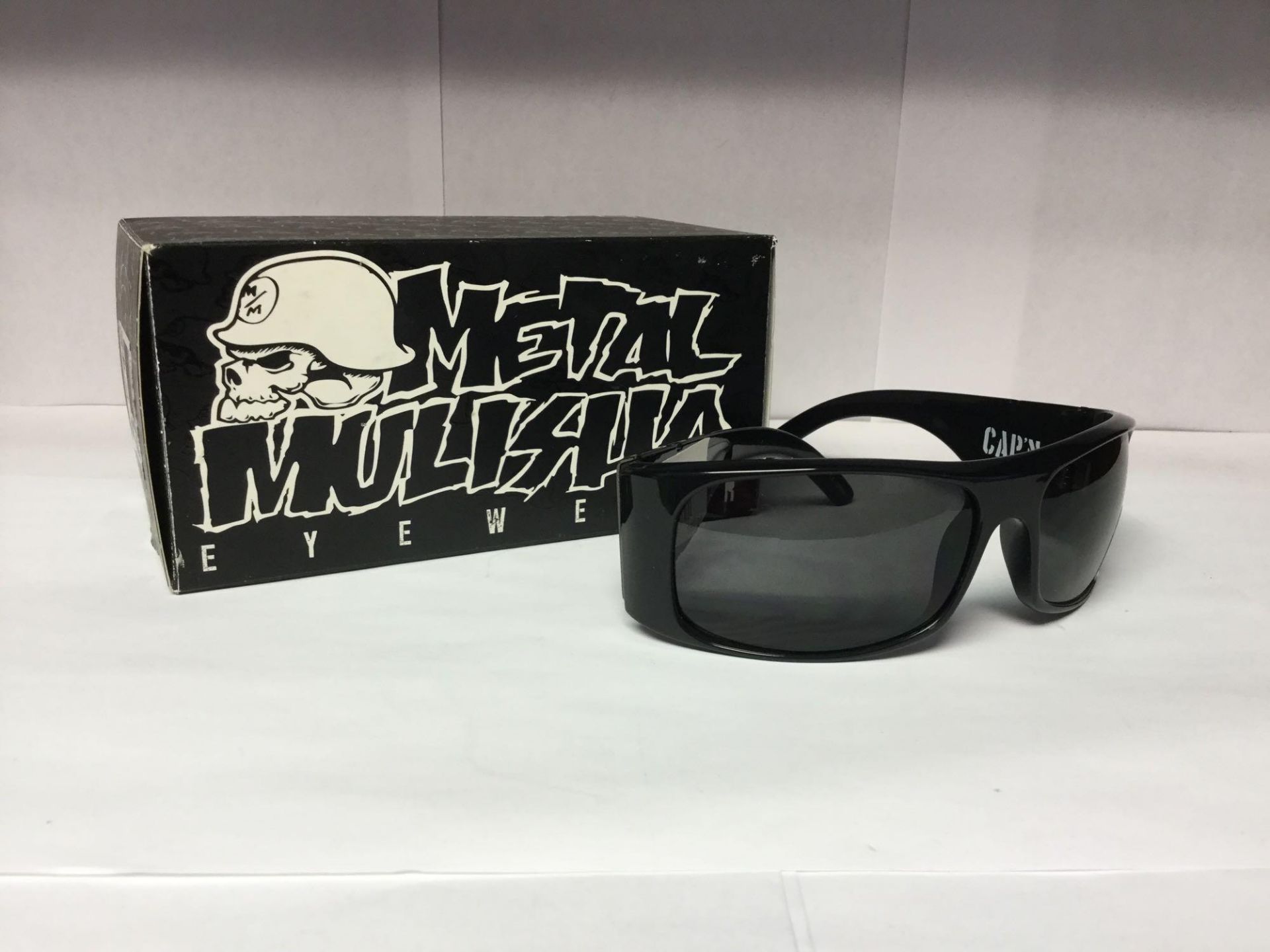 Metal Mulisha Sunglasses with box and Bag Value $ 87