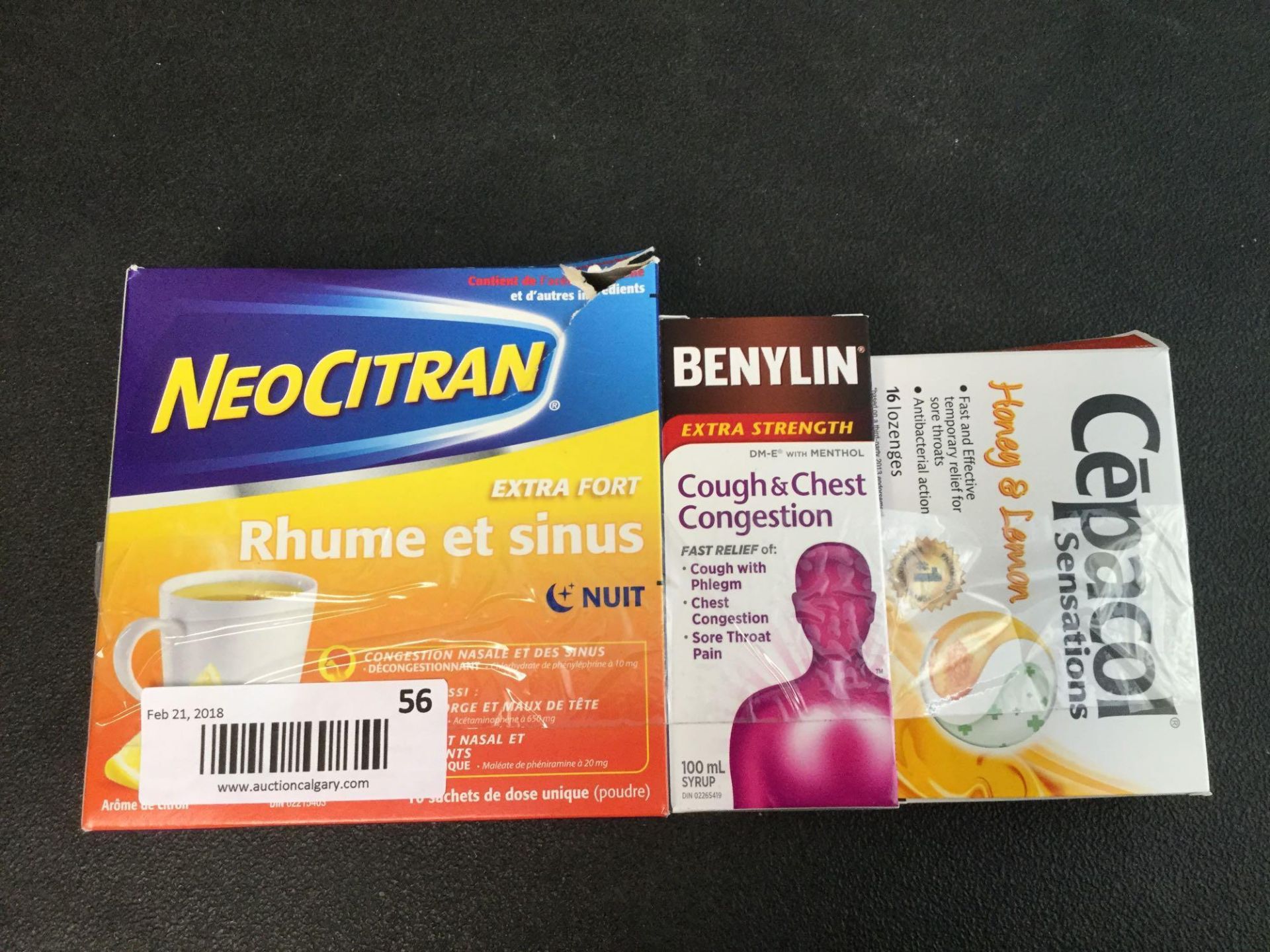 Lot of 3 Cold and Cough Remedies - Image 2 of 2