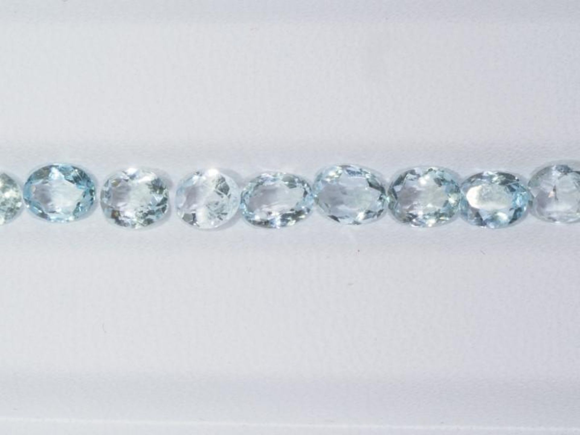 Genuine Aquamarine (March Birthstone) Gemstones Approx 2.8ct. Retail $200 (75-GC29) - Bild 2 aus 2