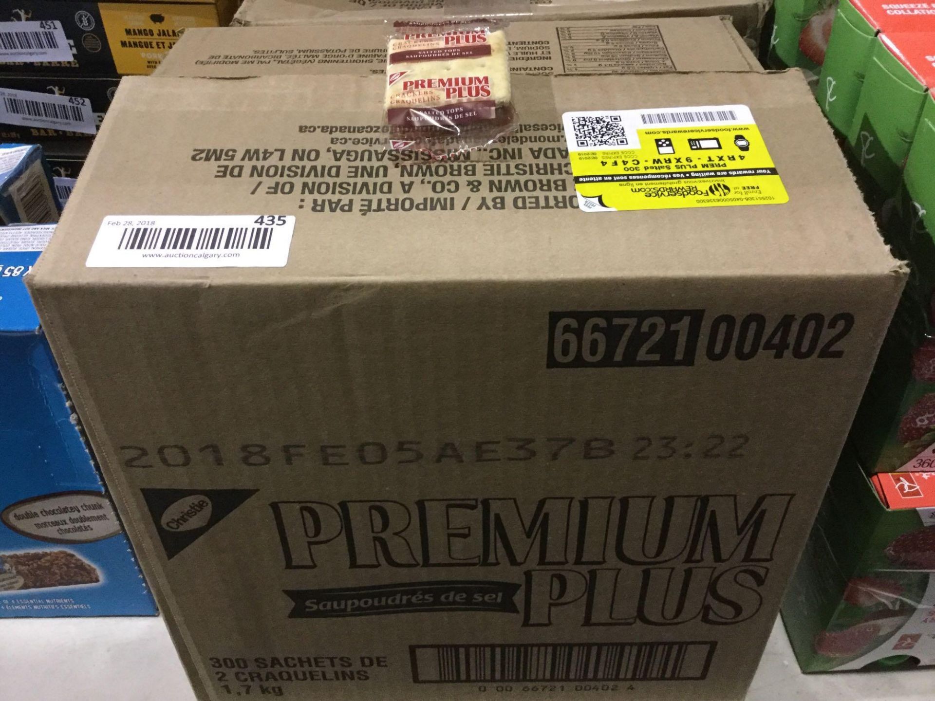 Case of 300 x 2 Cracker Packets Premium Plus