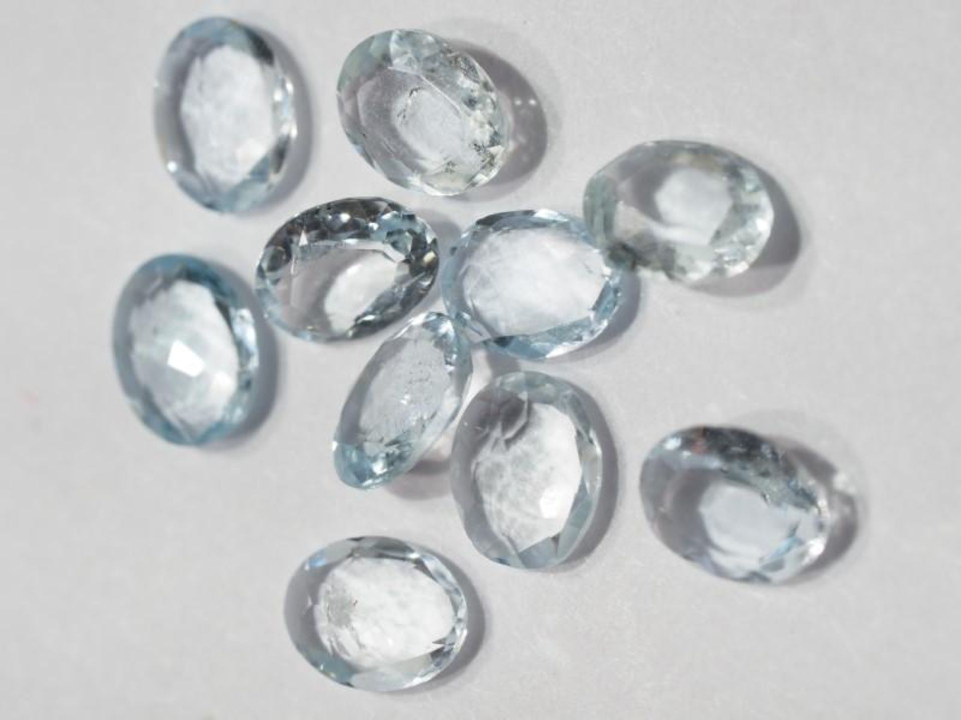 Genuine Aquamarine (March Birthstone) Gemstones Approx 2.8ct. Retail $200 (75-GC29)