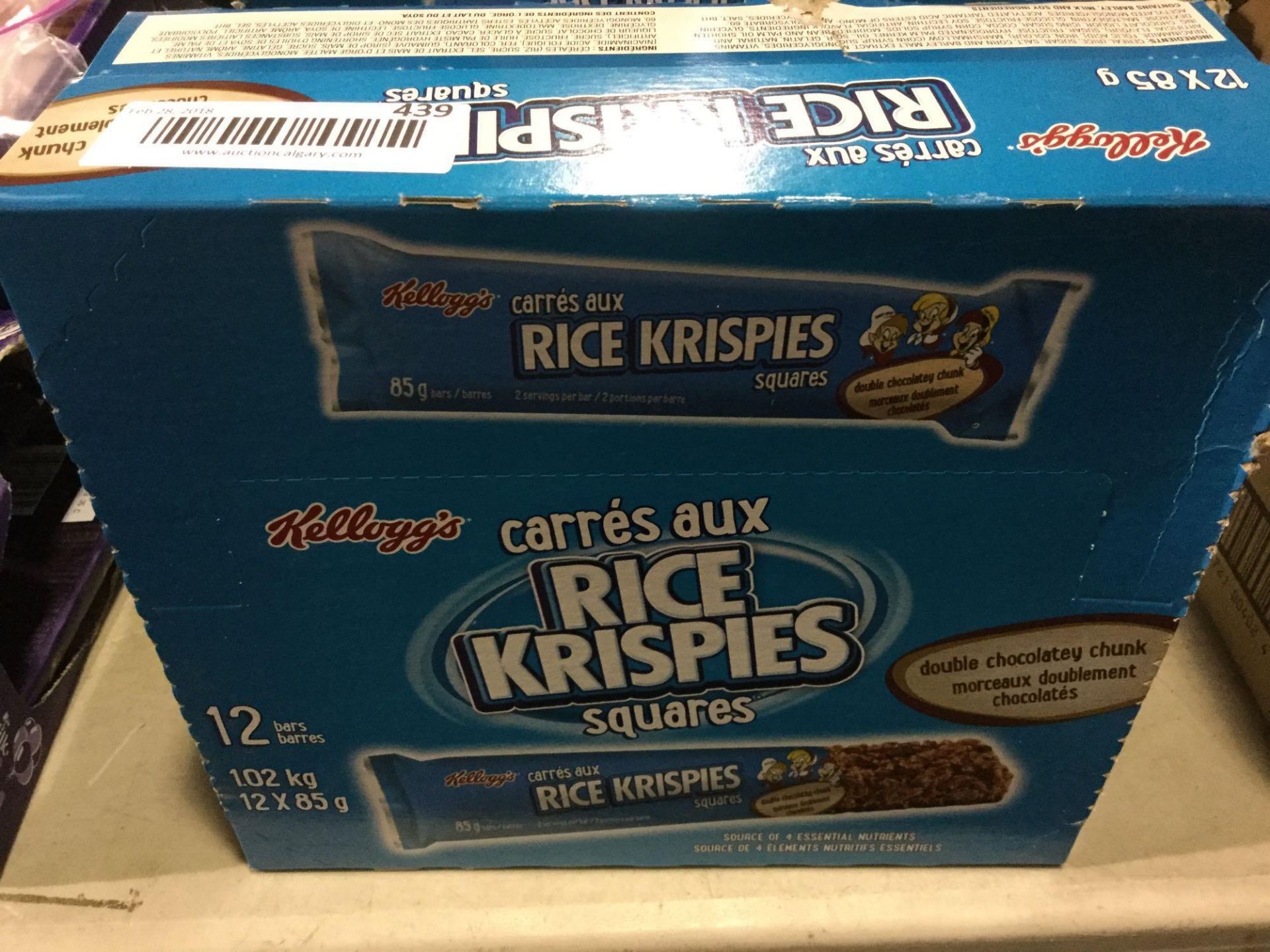 Case of 12 x 85 g Rice Krispies Bars