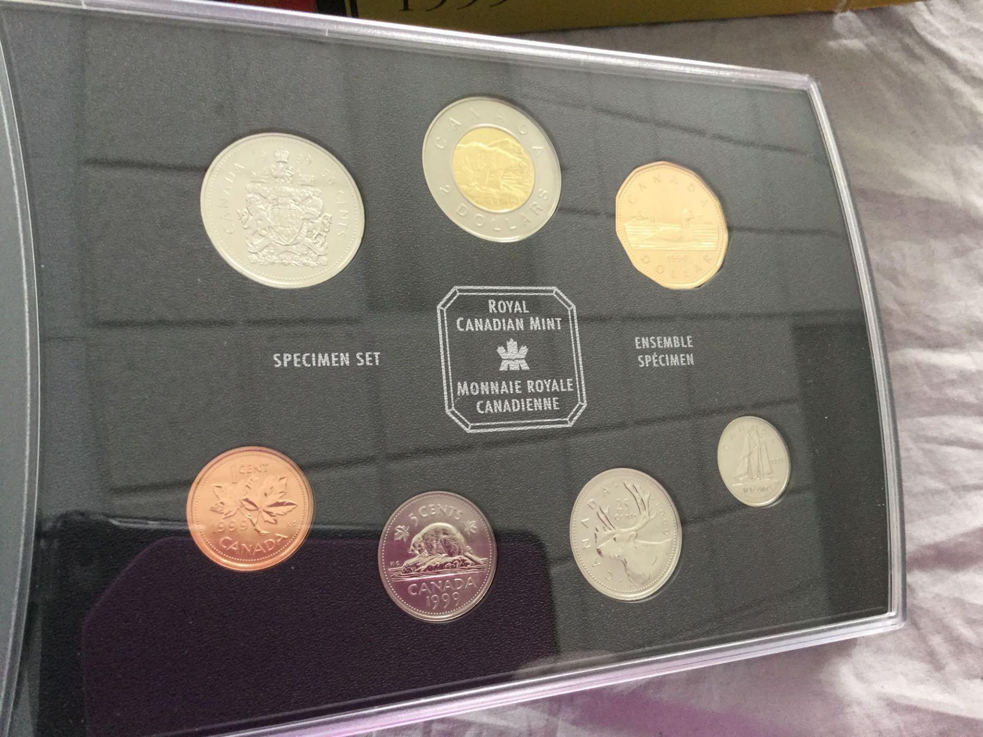 1999 Royal Canadian Mint Specimen Set - Image 2 of 3