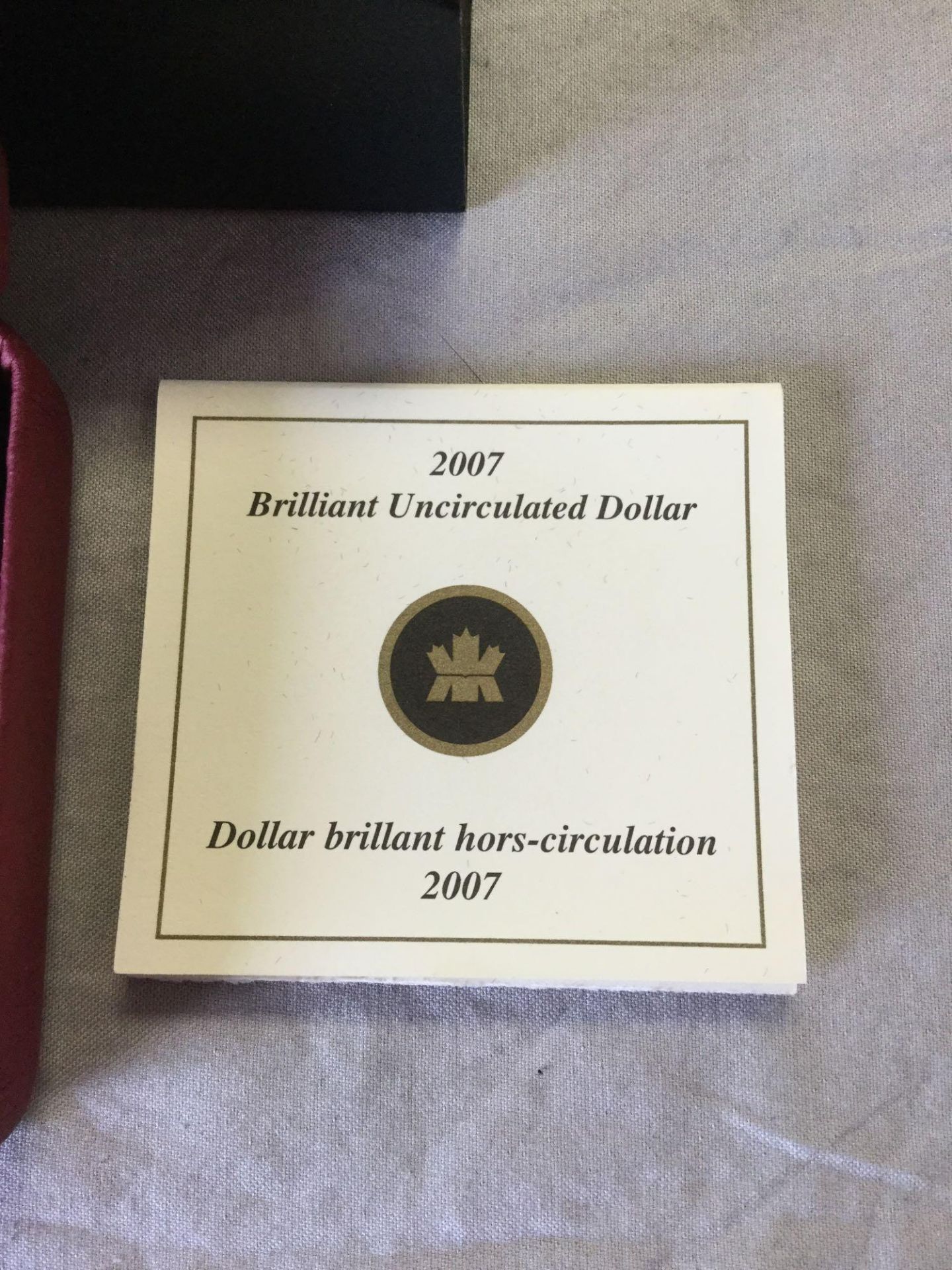 2007 Royal Canadian Mint - Brilliant Uncirculated Dollar - Image 3 of 3