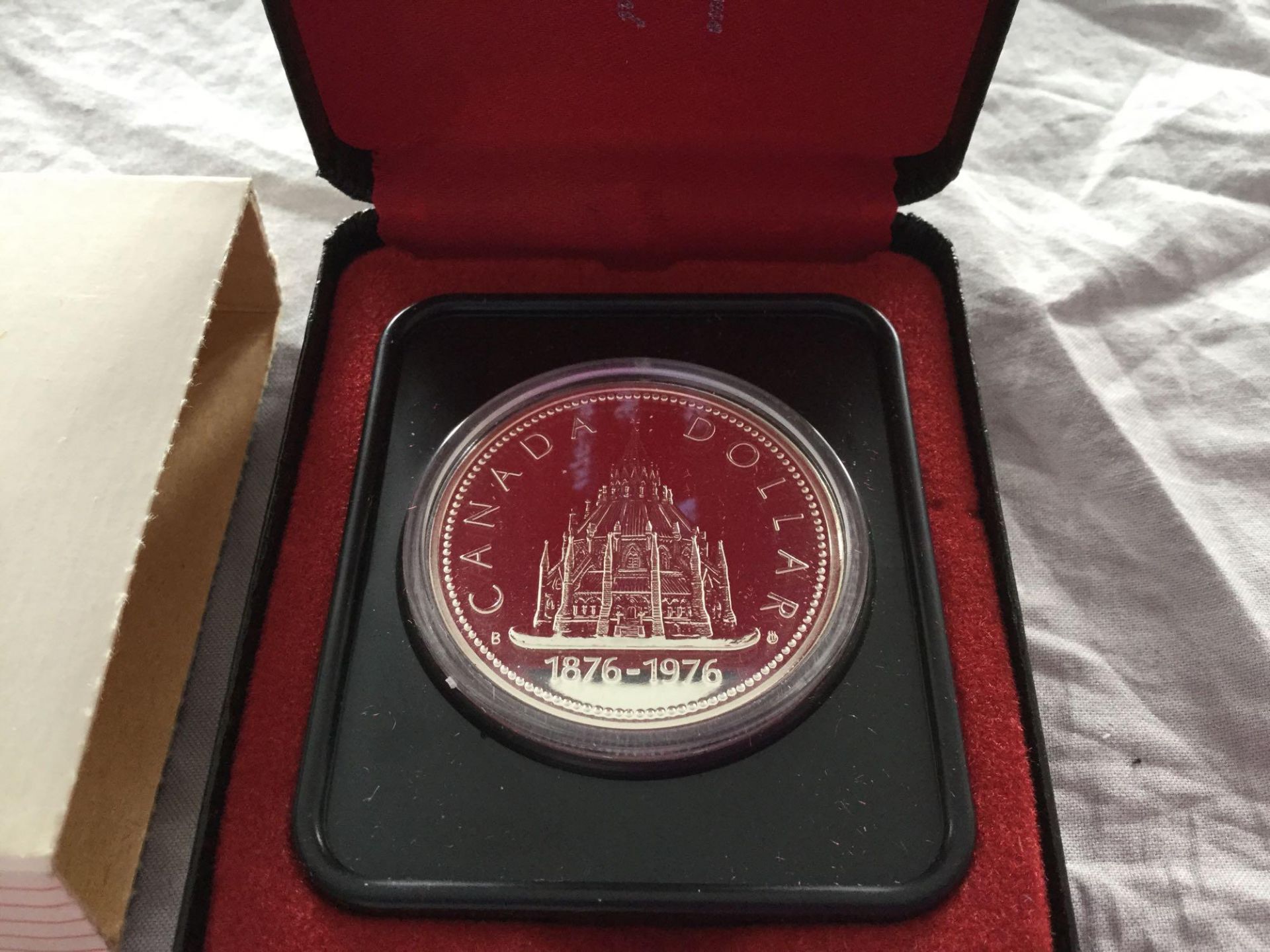 1876-1976 Royal Canadian Mint - Canad Silver Dollar - Anniversary Special Edition - Image 2 of 3