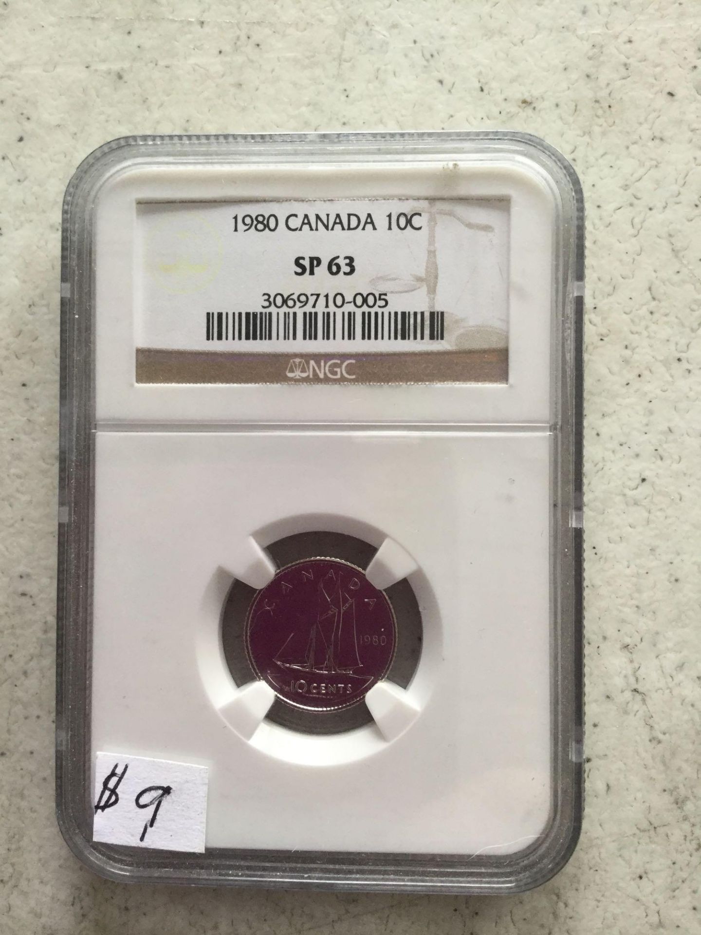 Canada 1980 10 Cent Coin SP-63