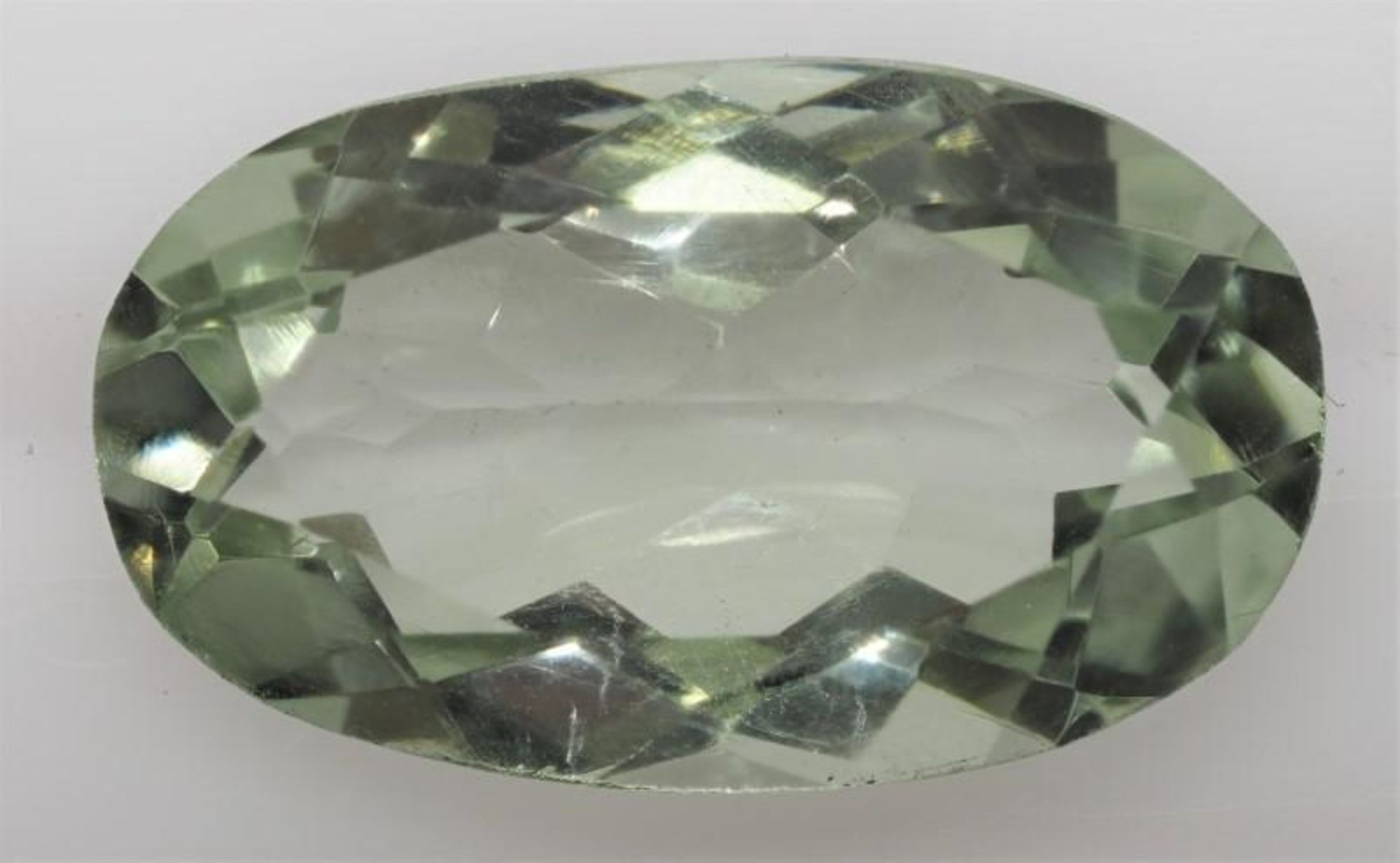 Genuine Large Size Green Amethyst (app. 7ct) Gemstone. Retail $200 (87-GC29)