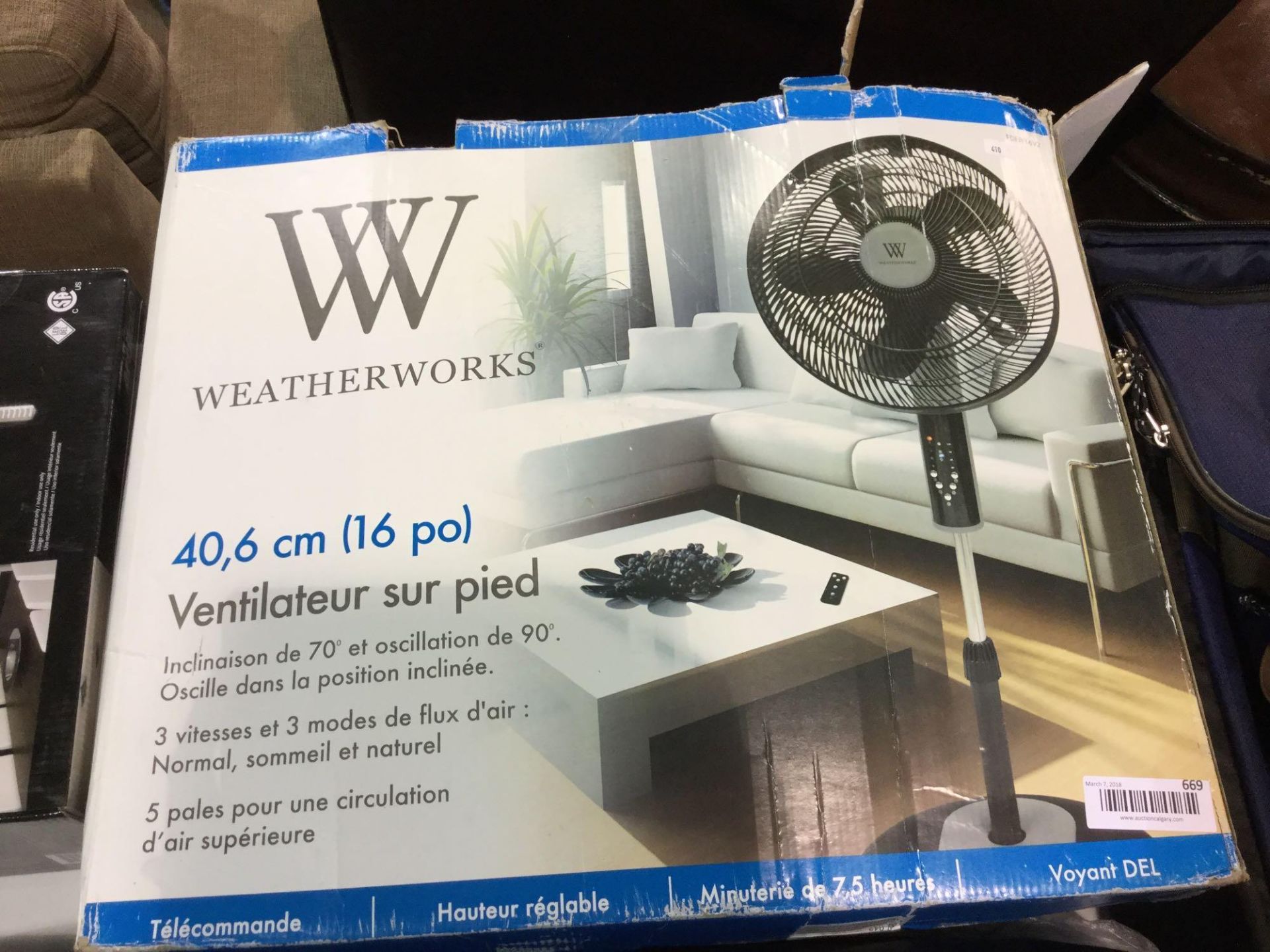Weatherworks 16" Floor Fan