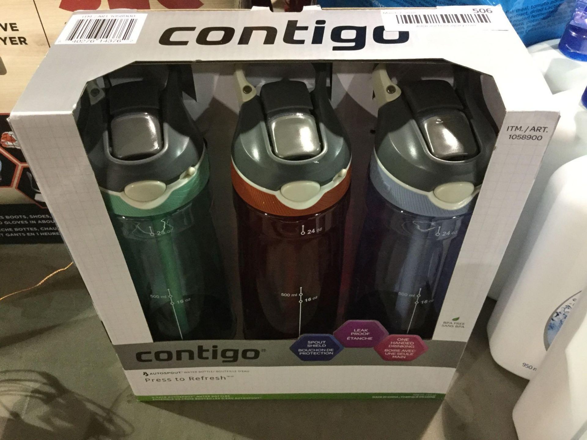 Contigo Auto-spout Water Bottles