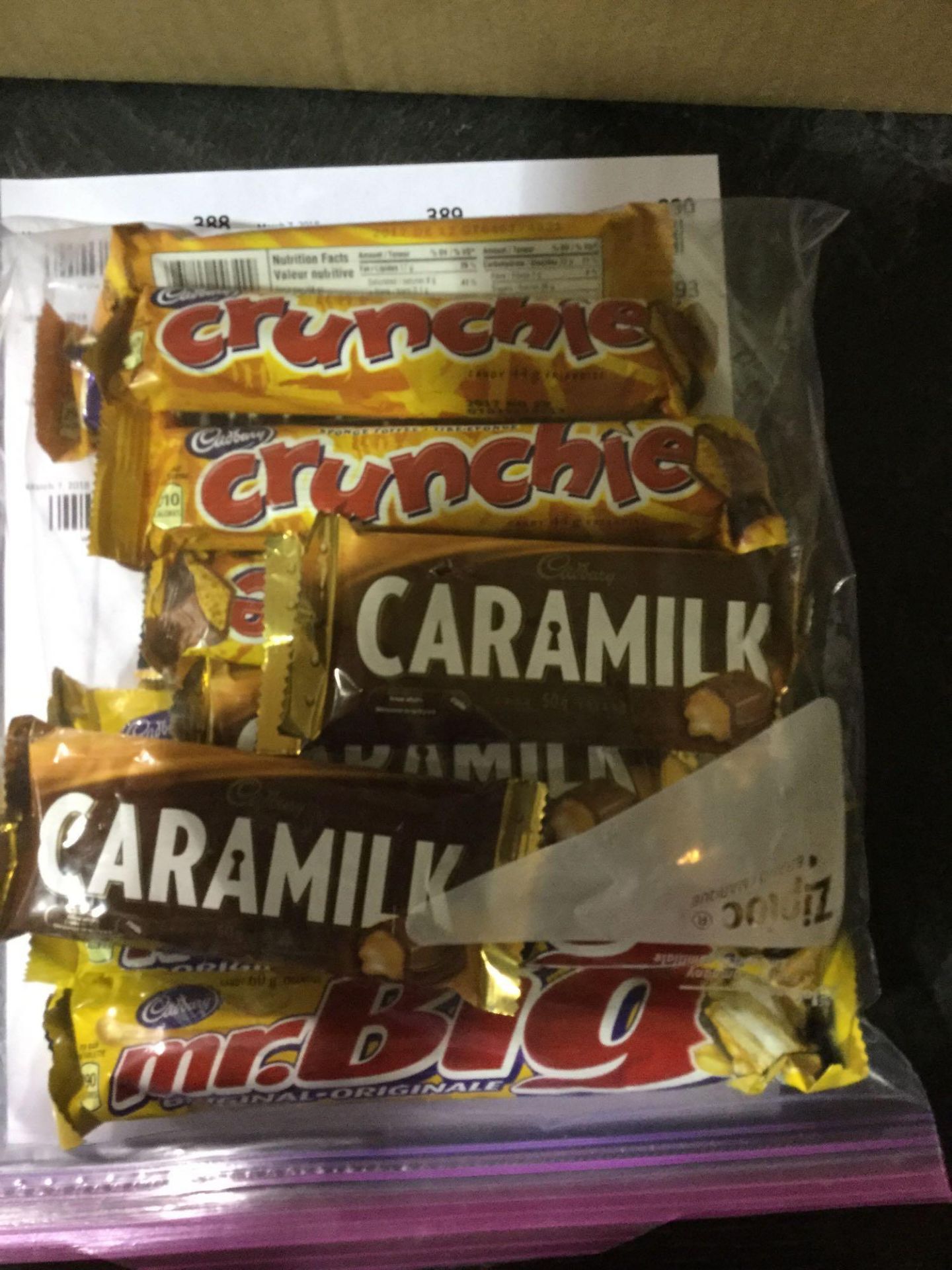 Bag of 15 Assorted Cadbury Chocolate Bars