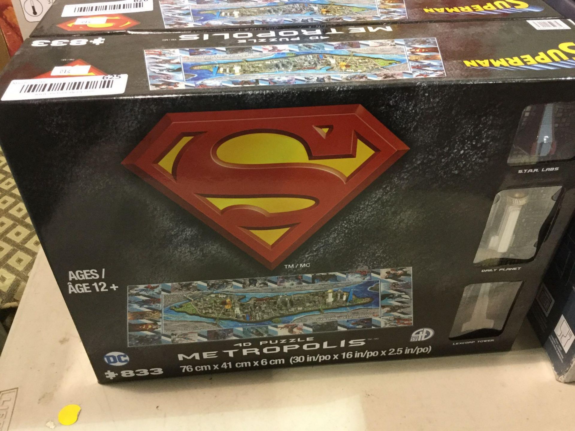 4D Puzzle - Superman