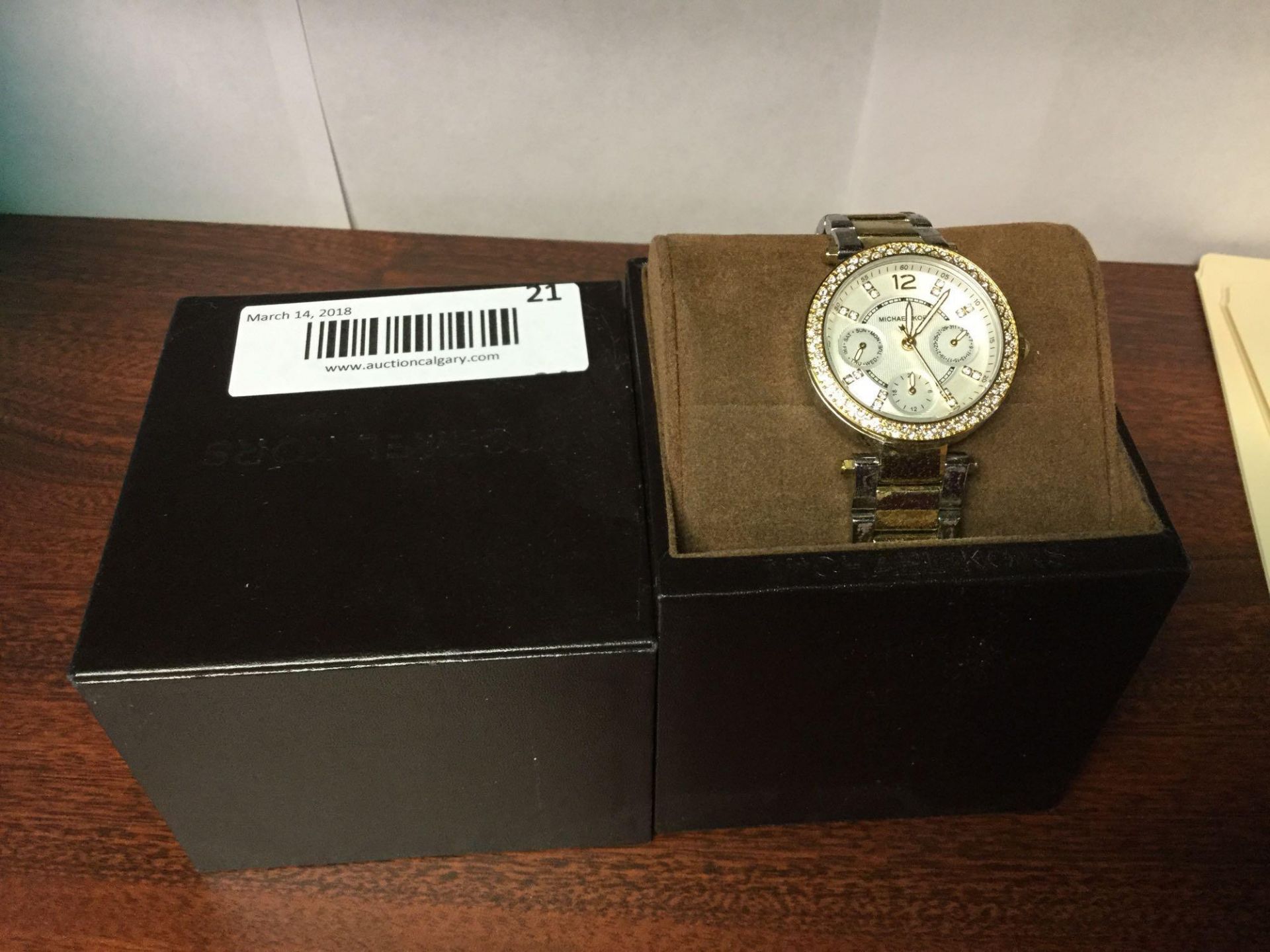 Michael Kors - Women's Watch with Crystal Face, Includes Box