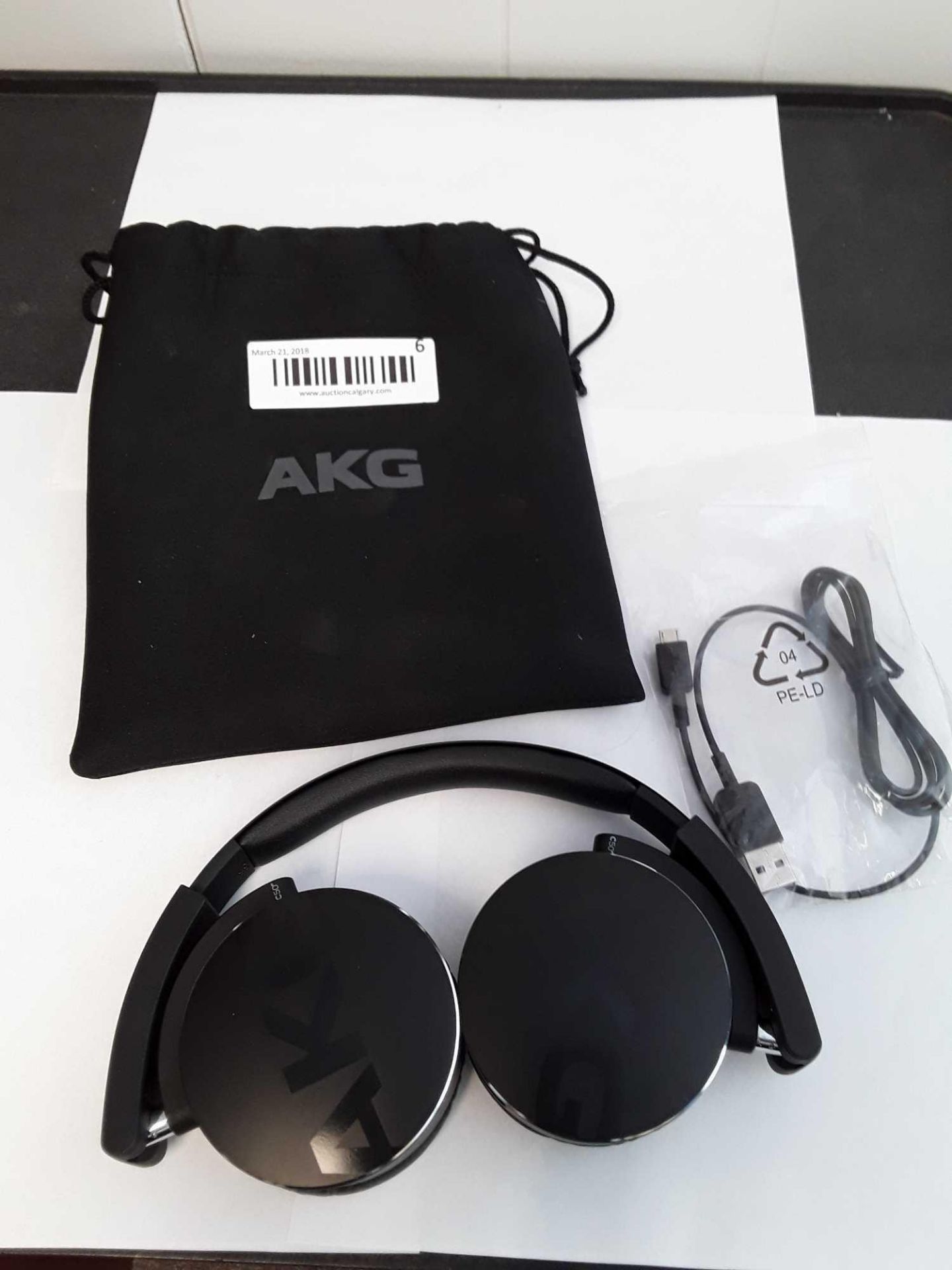 AKG C-50 BT On-Ear Bluetooth Headphones (No Box)