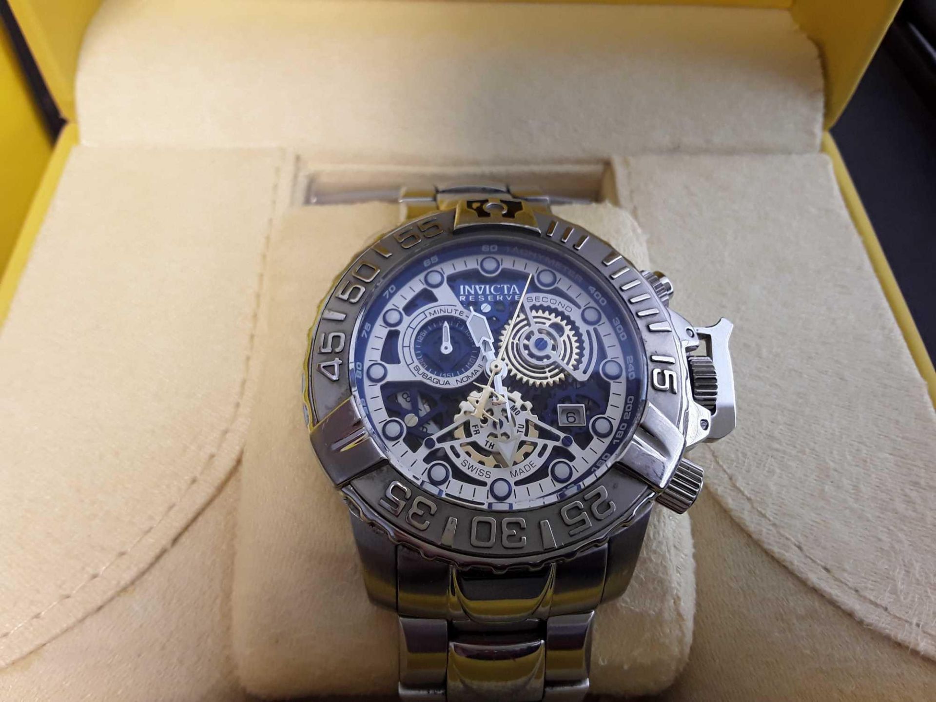 Invicta Divers Watch with Box and Case - Image 2 of 2