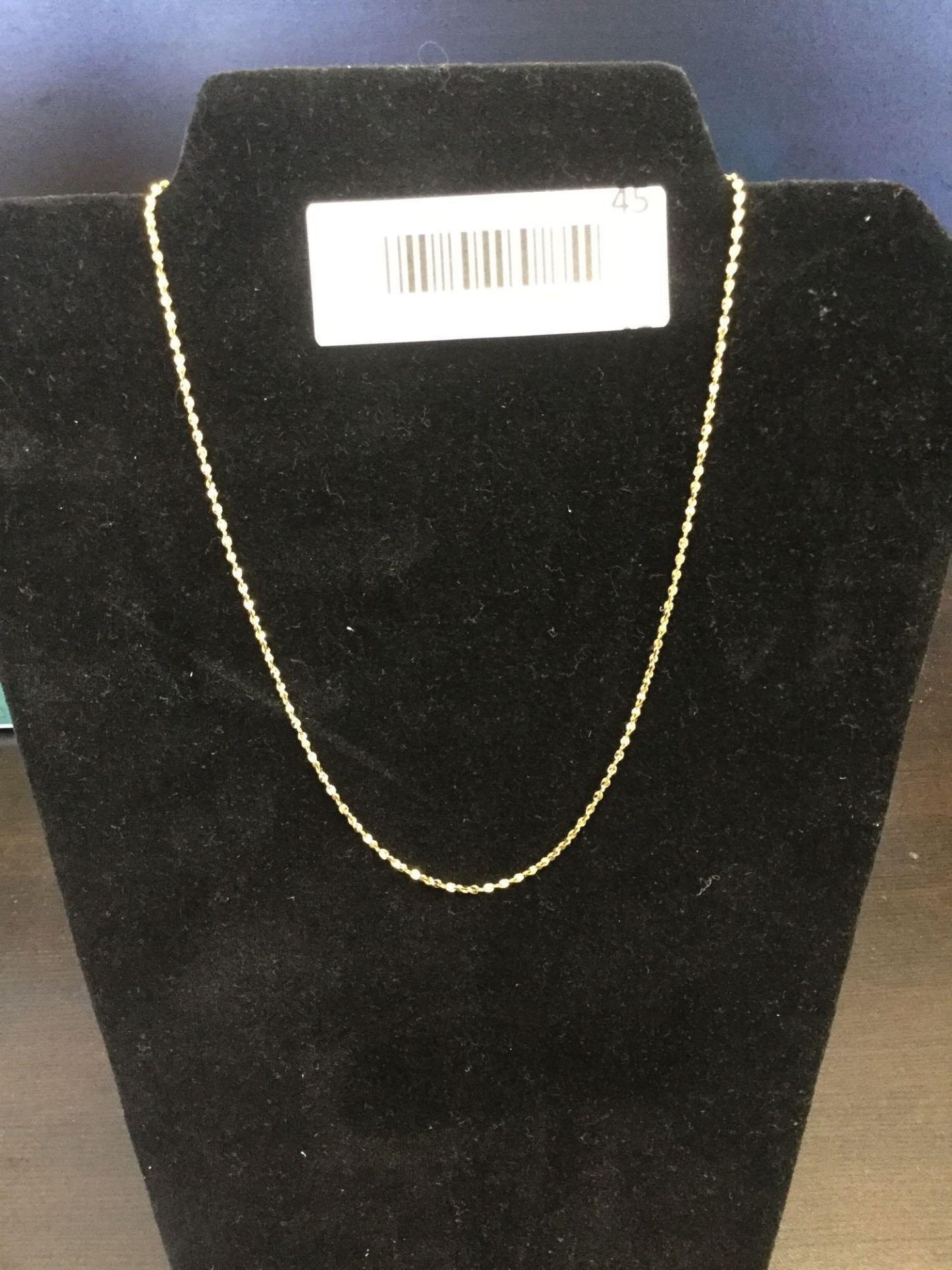 16" Gold Plated Necklace