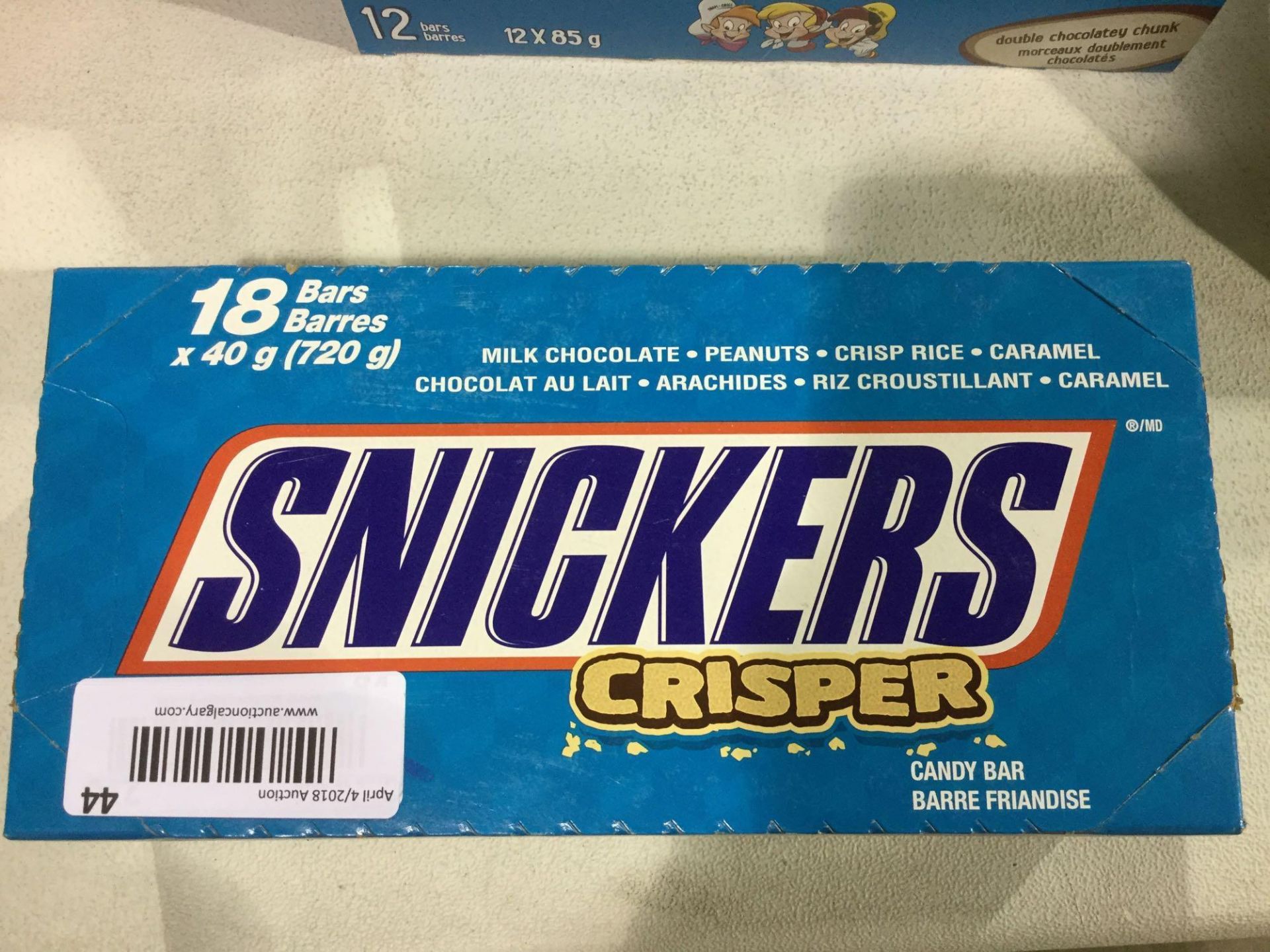 Case of 18 x 40 g Snickers Crisper Bars