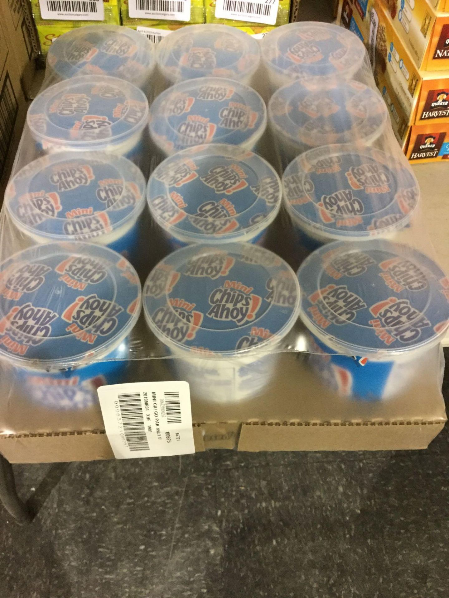 Case of 12 x 99 g Mini Chips Ahoy Cookies