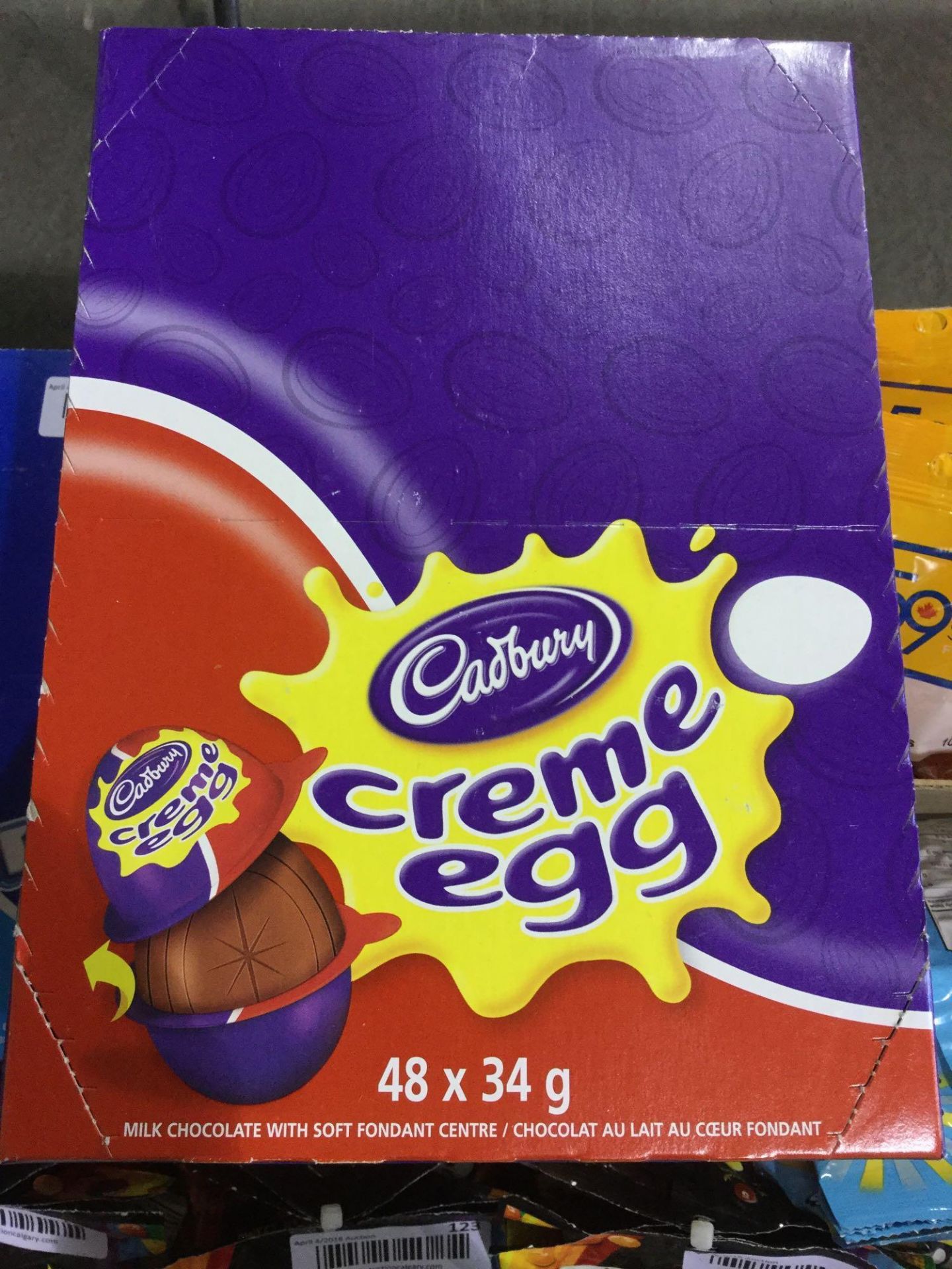 Case of 48 x 34 g Cadbury Creme Eggs