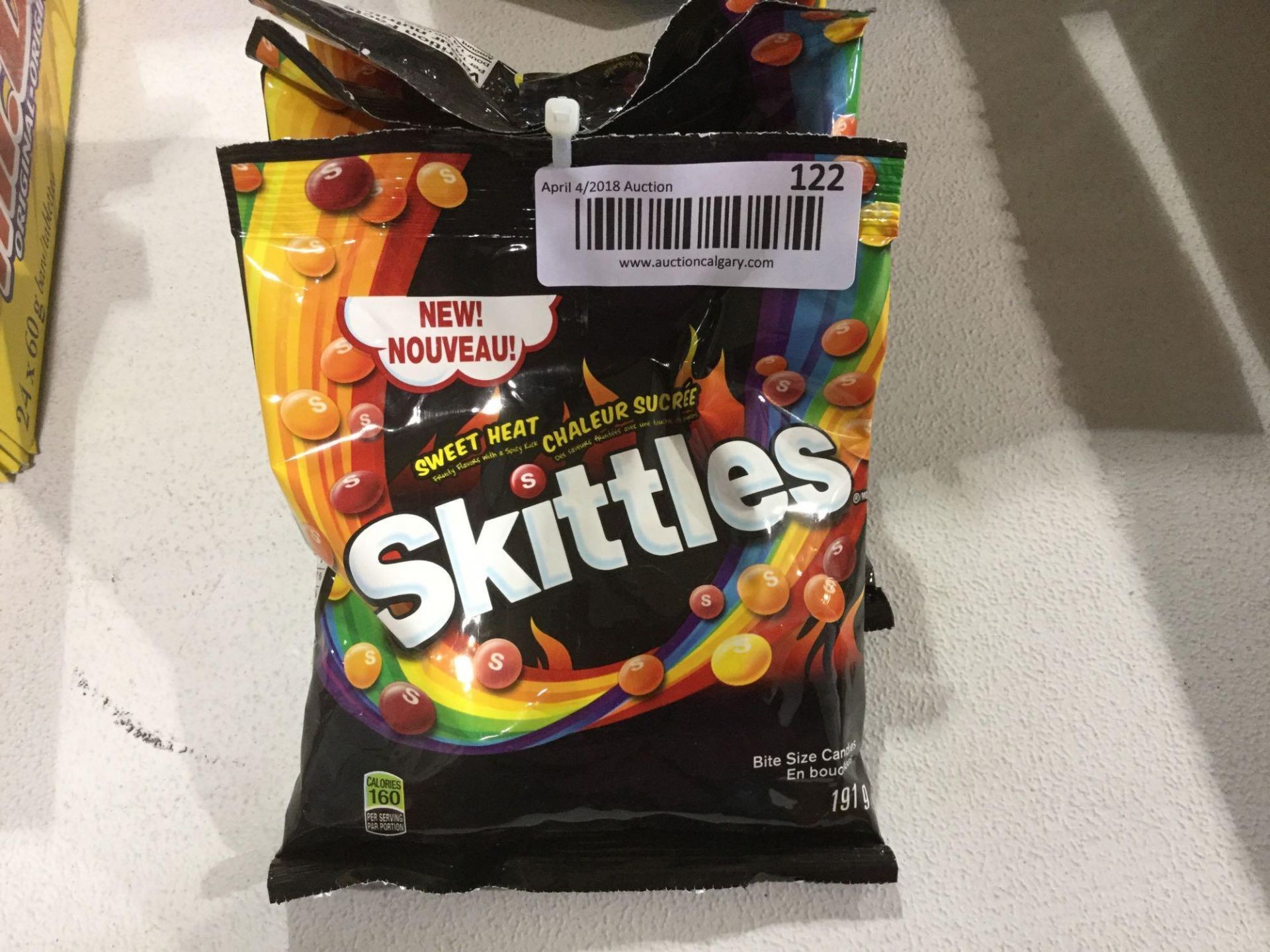 Lot of 3 x 191 g Sweet Heat Skittles Candy