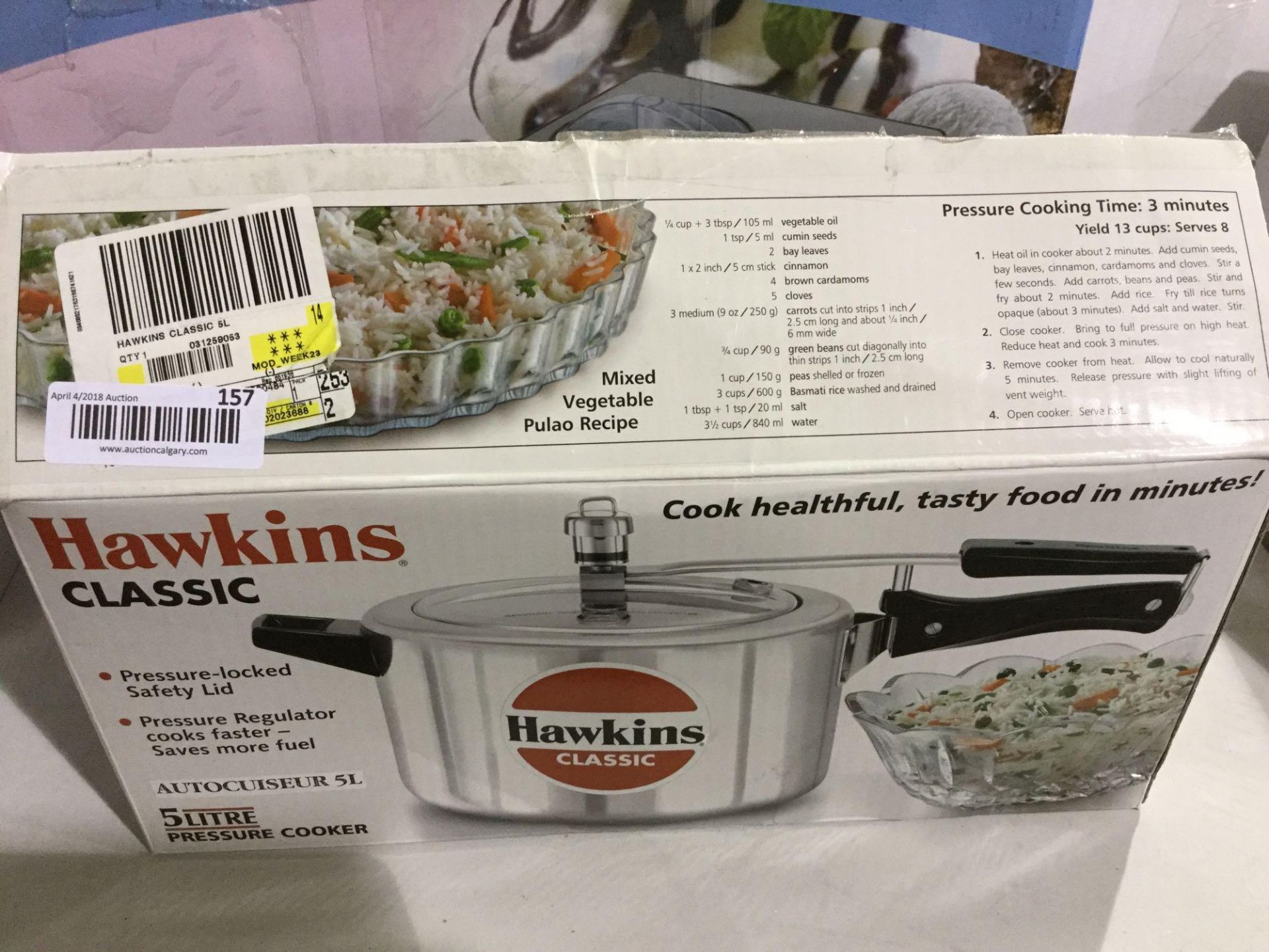 Hawkins Classic 5 L Pressure Cooker