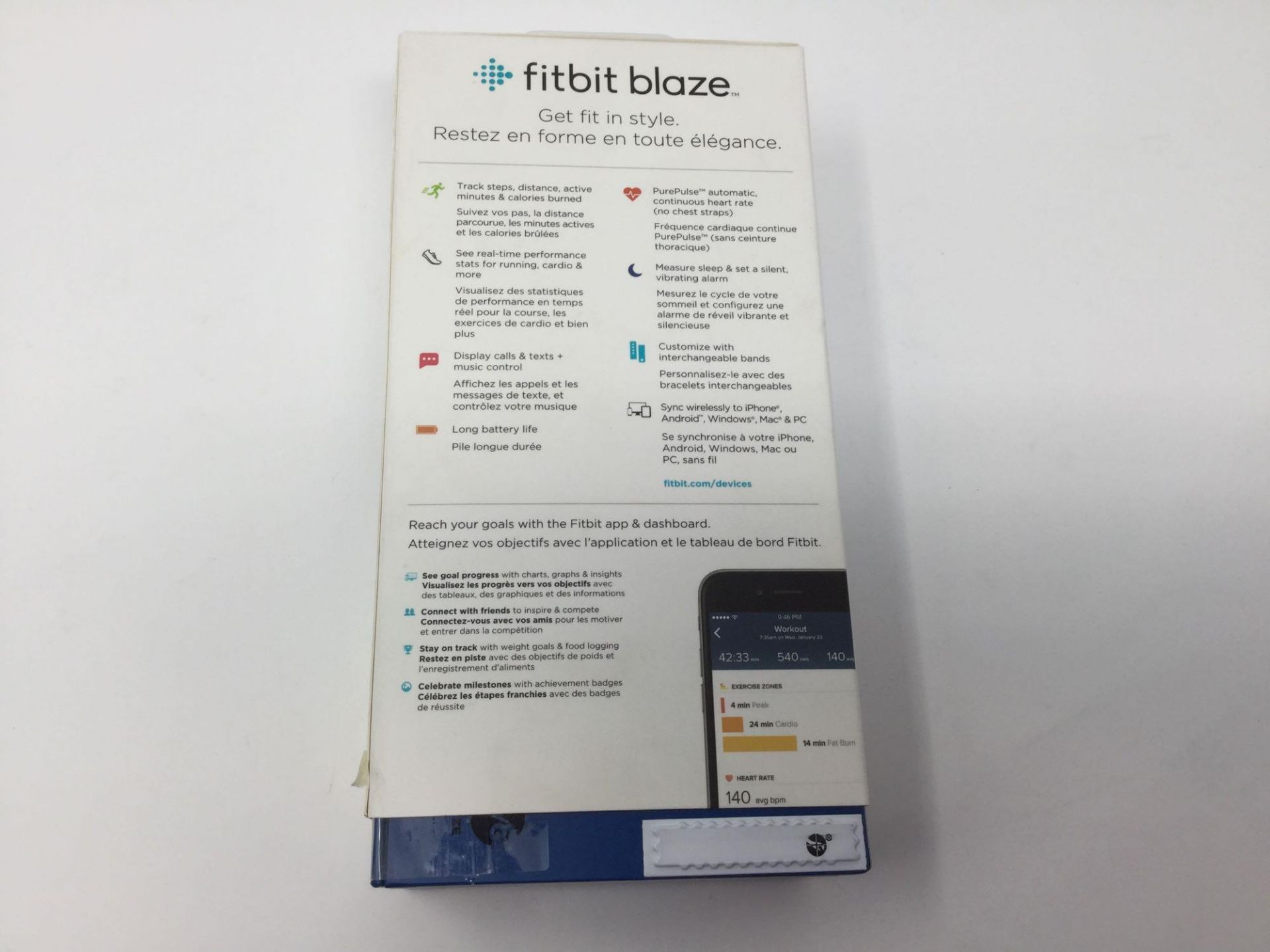 FitBit Blaze Smart Fitness Watch - Image 2 of 2