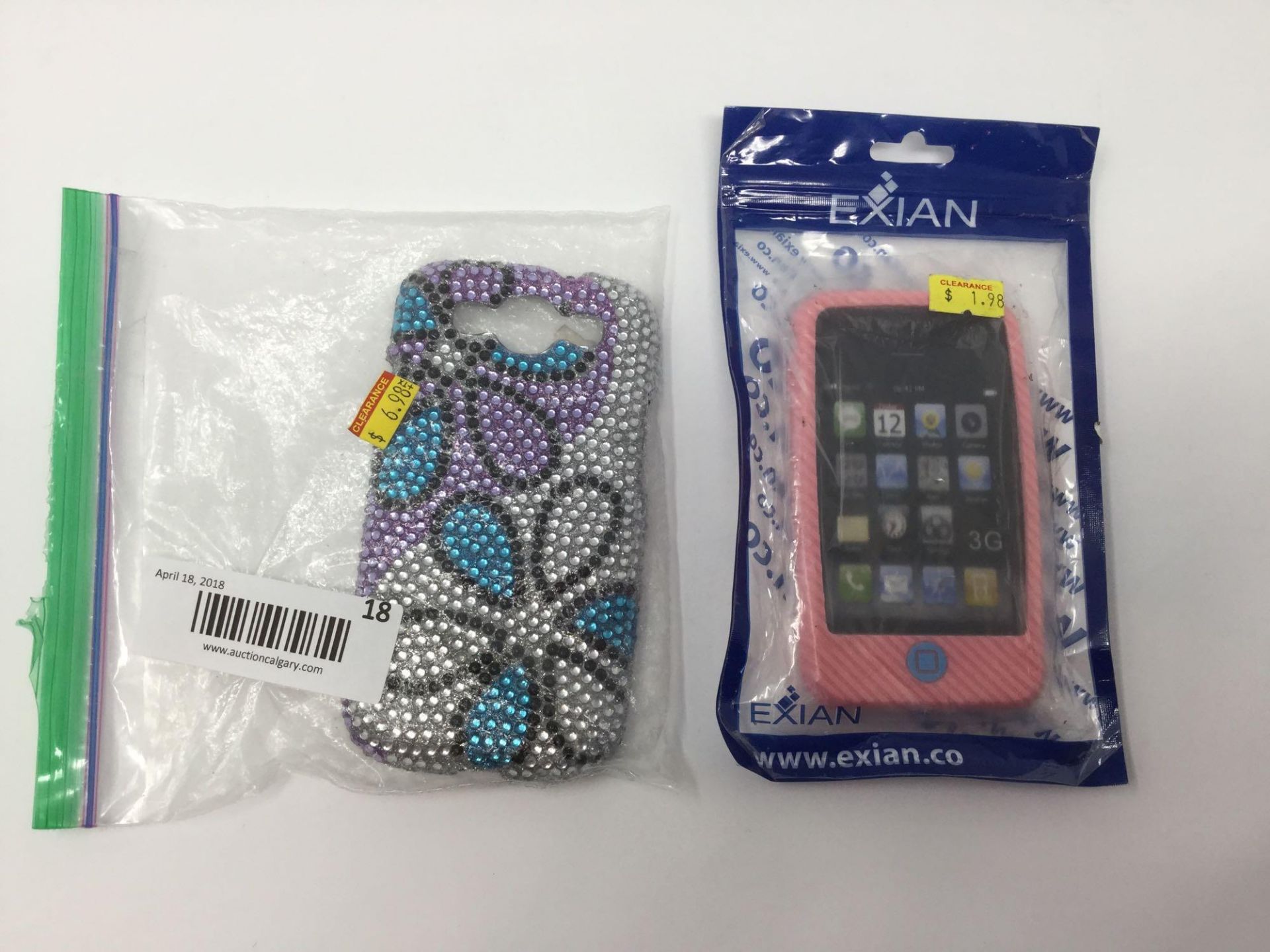 Pair of Exian iPhone 3G/3Gs Phone Cases