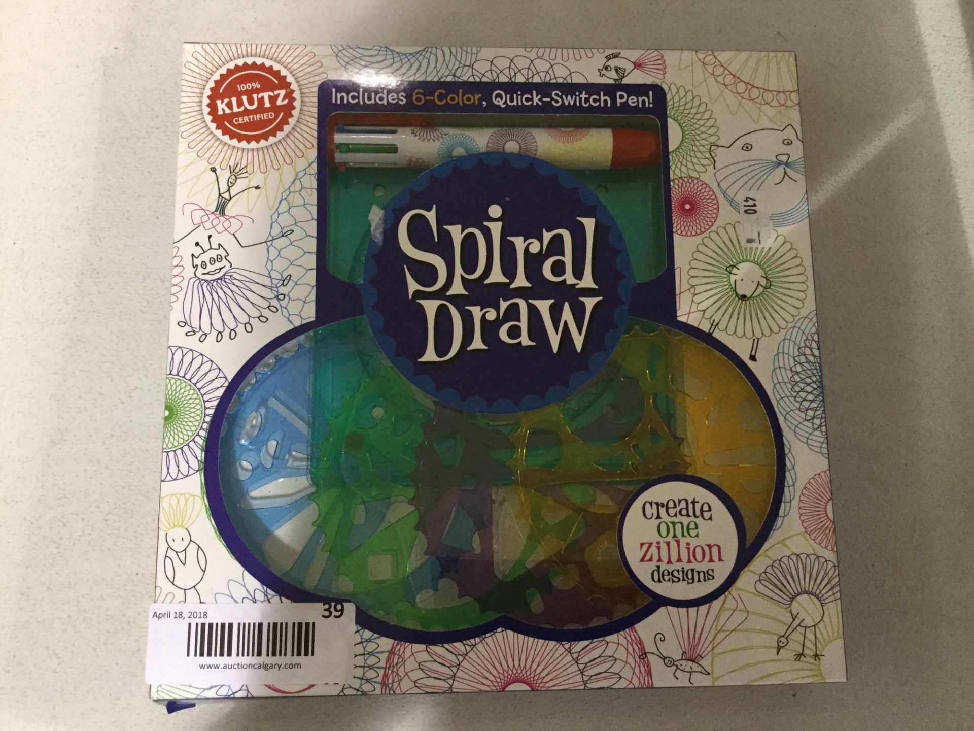 Klutz - Spiral Draw Kit - Toy