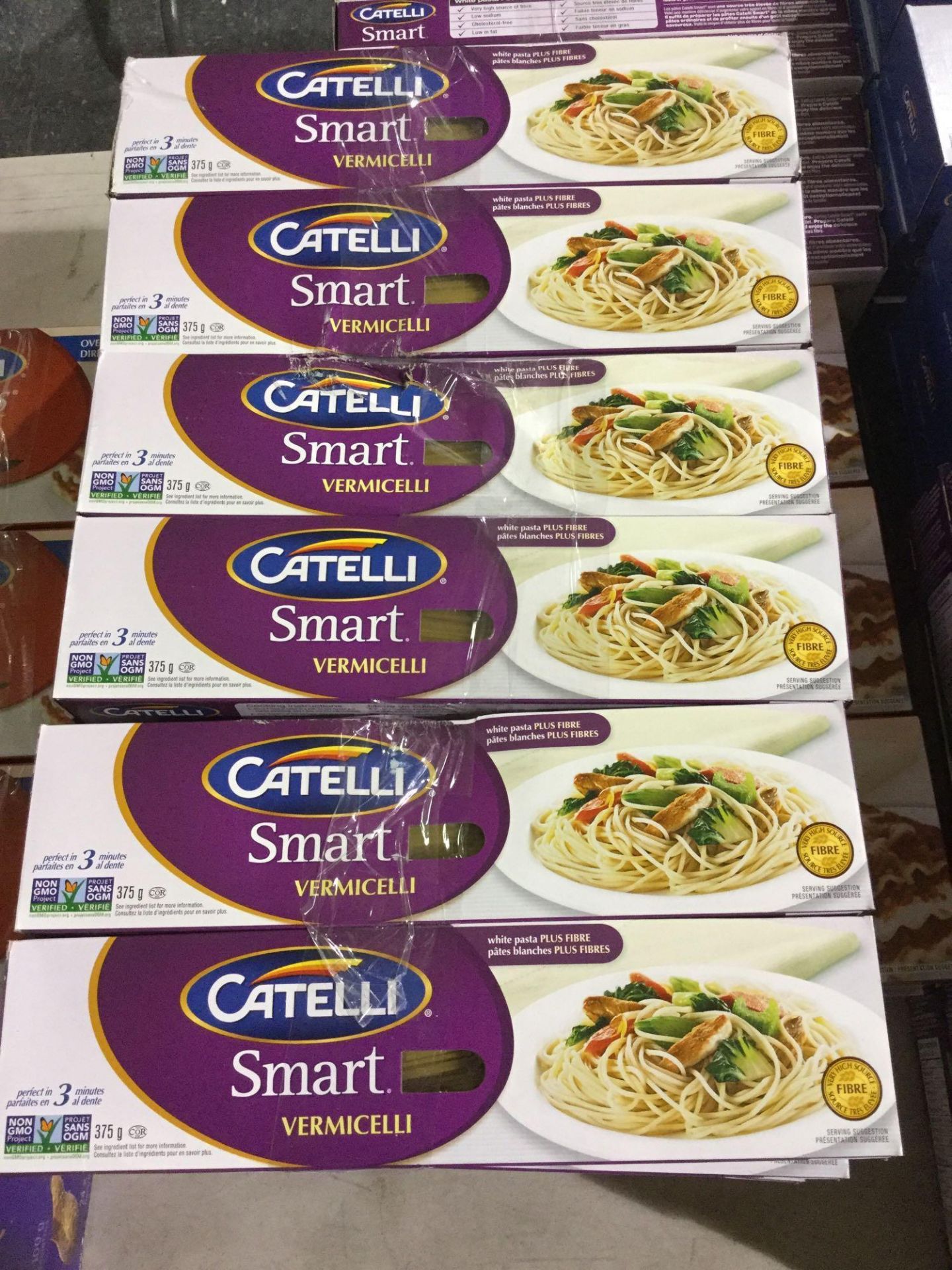 Lot of 6 x 375 g Catelli Smart Vermicelli