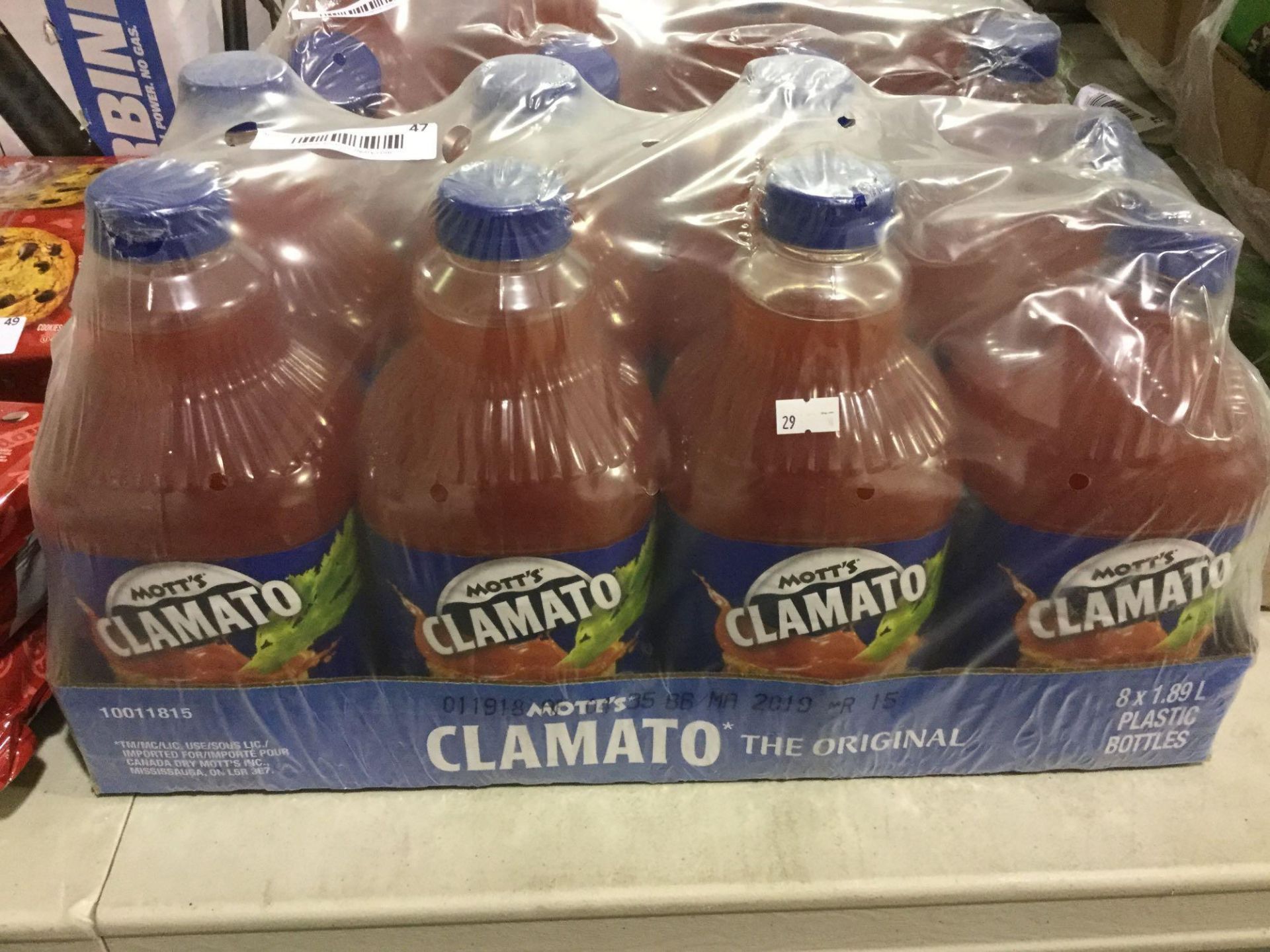 Mott's Clamato Juice 8 x 1.89L