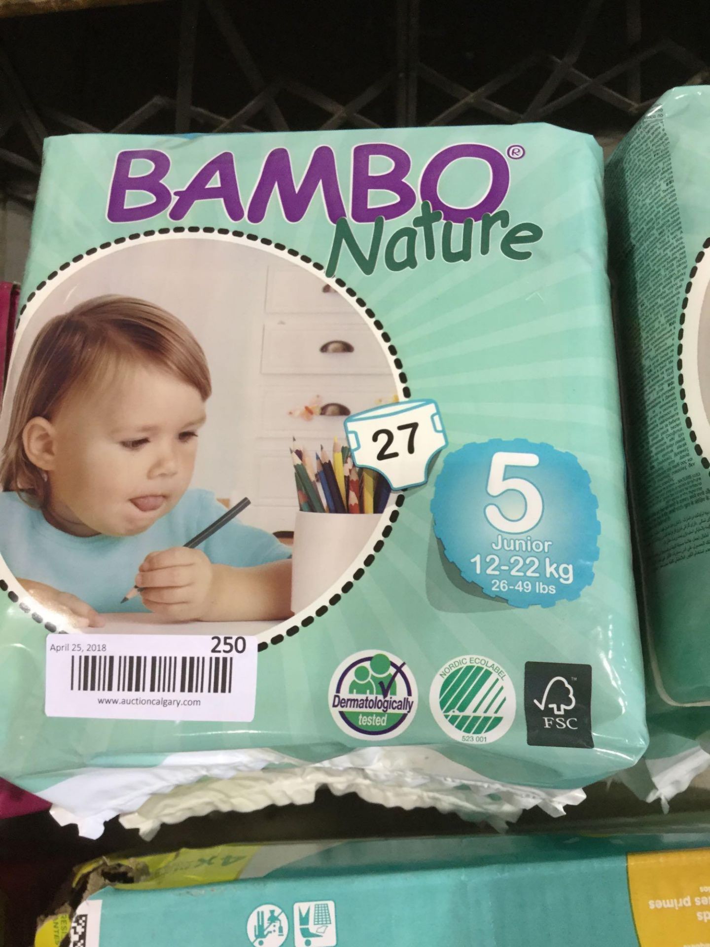 Bambo Nature 27 Junior Diapers