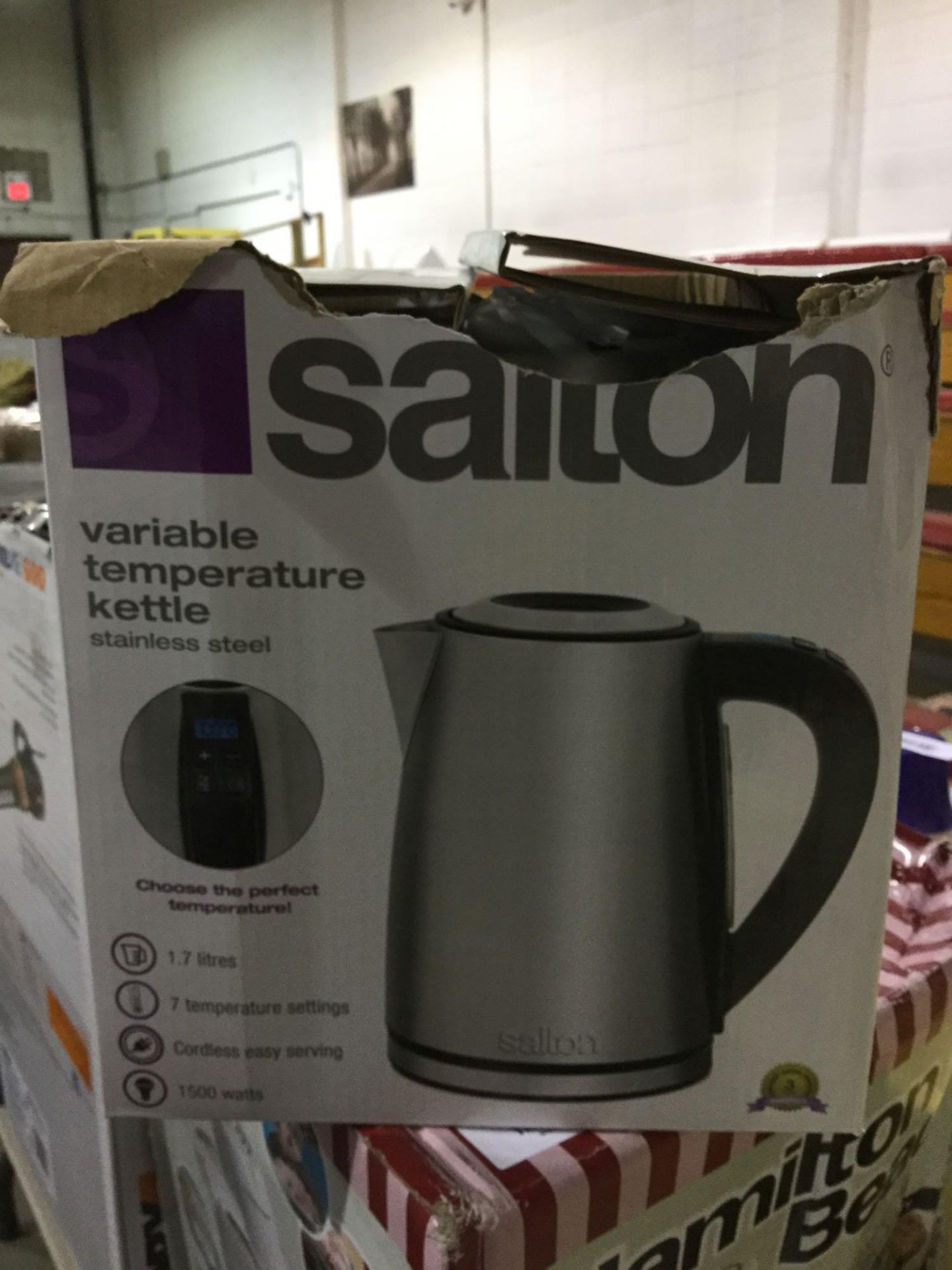 Salton Variable Temperature Kettle 1.7L