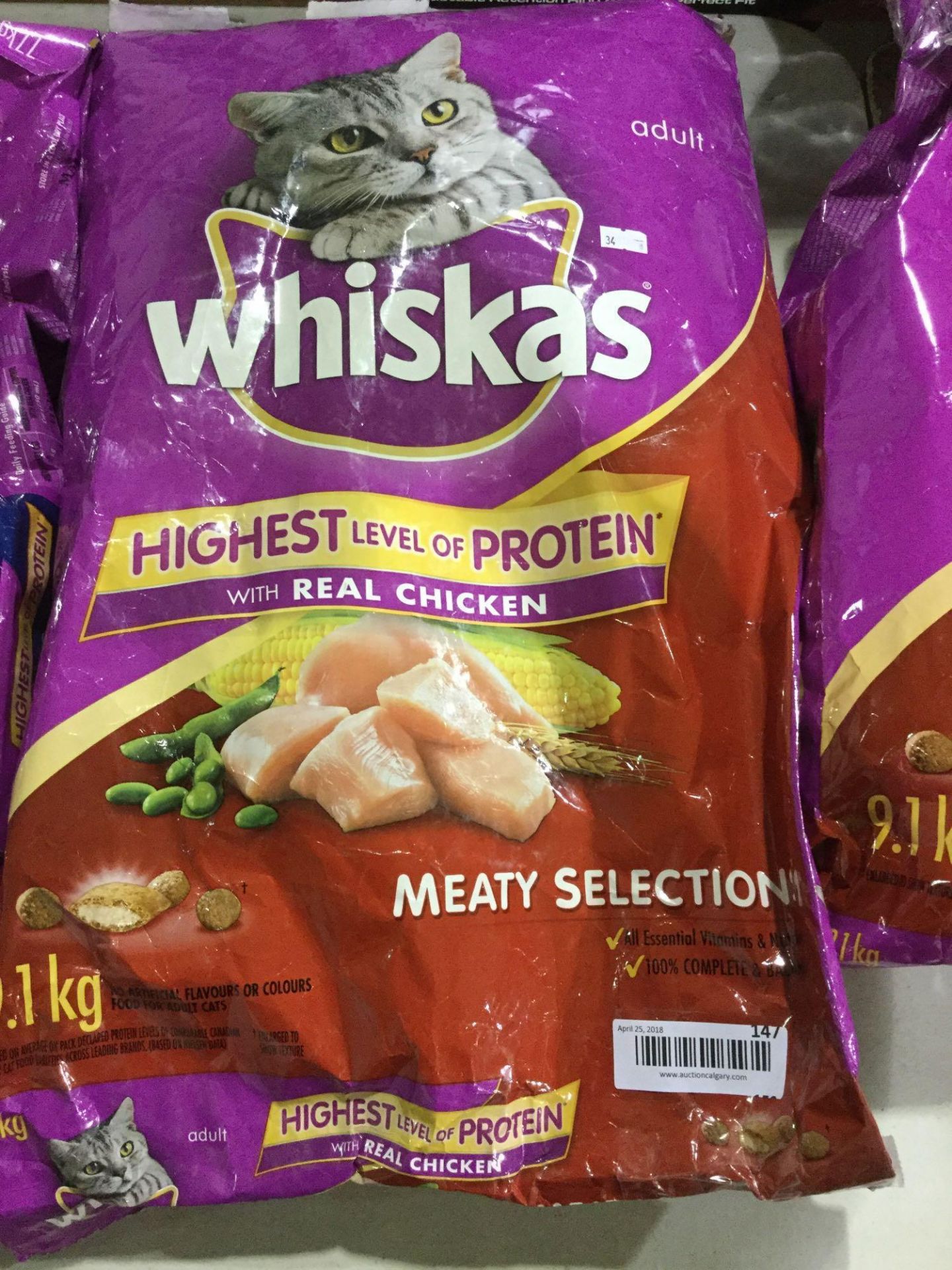 Whiskas Meaty Selections Cat Food 9.1KG