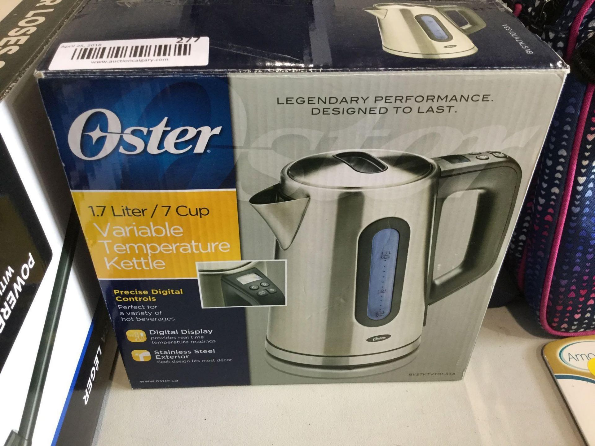 Oster 1.7ltr Variable temperature kettle