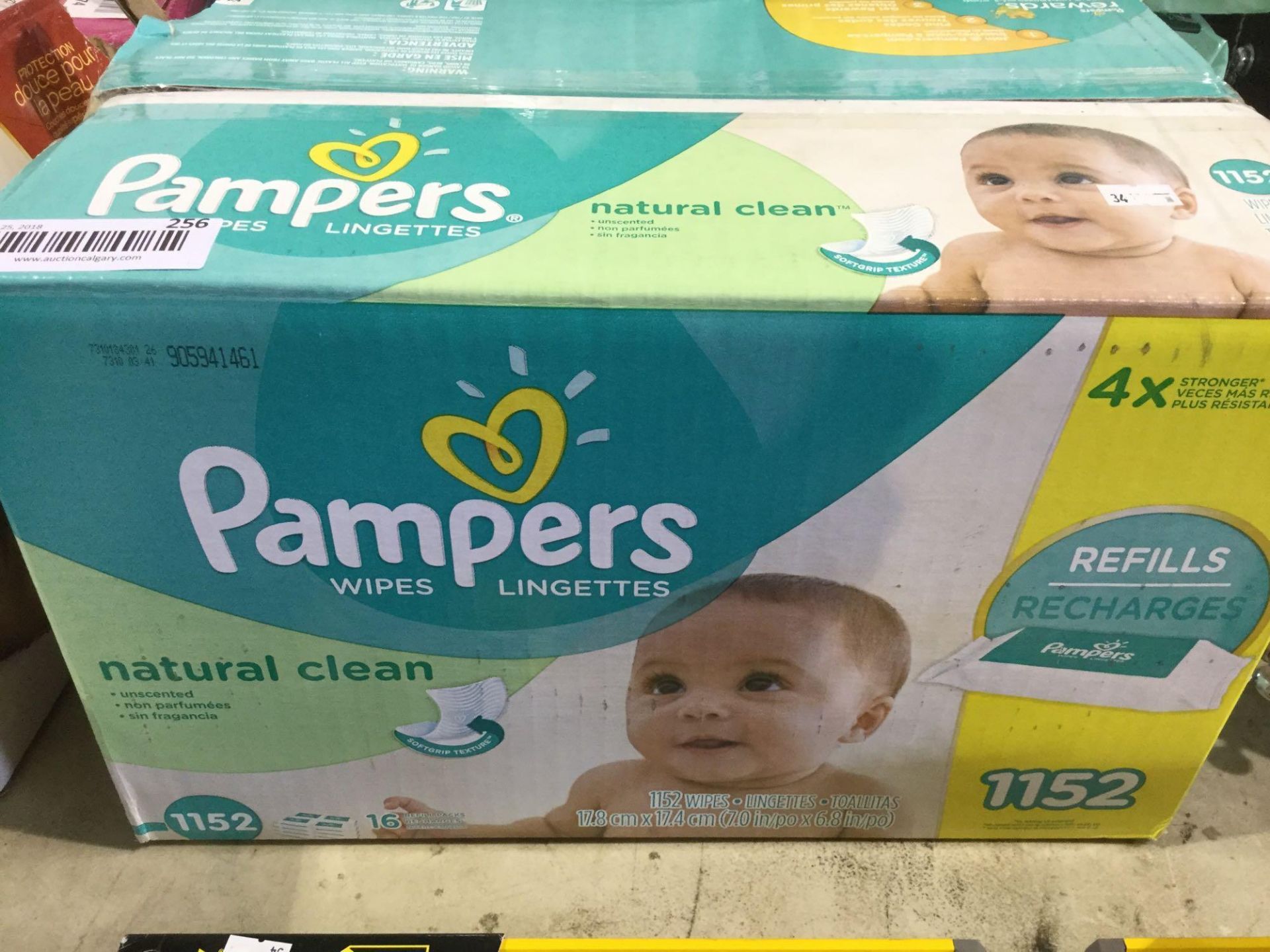 Pampers Natural Clean 1152 Wipes