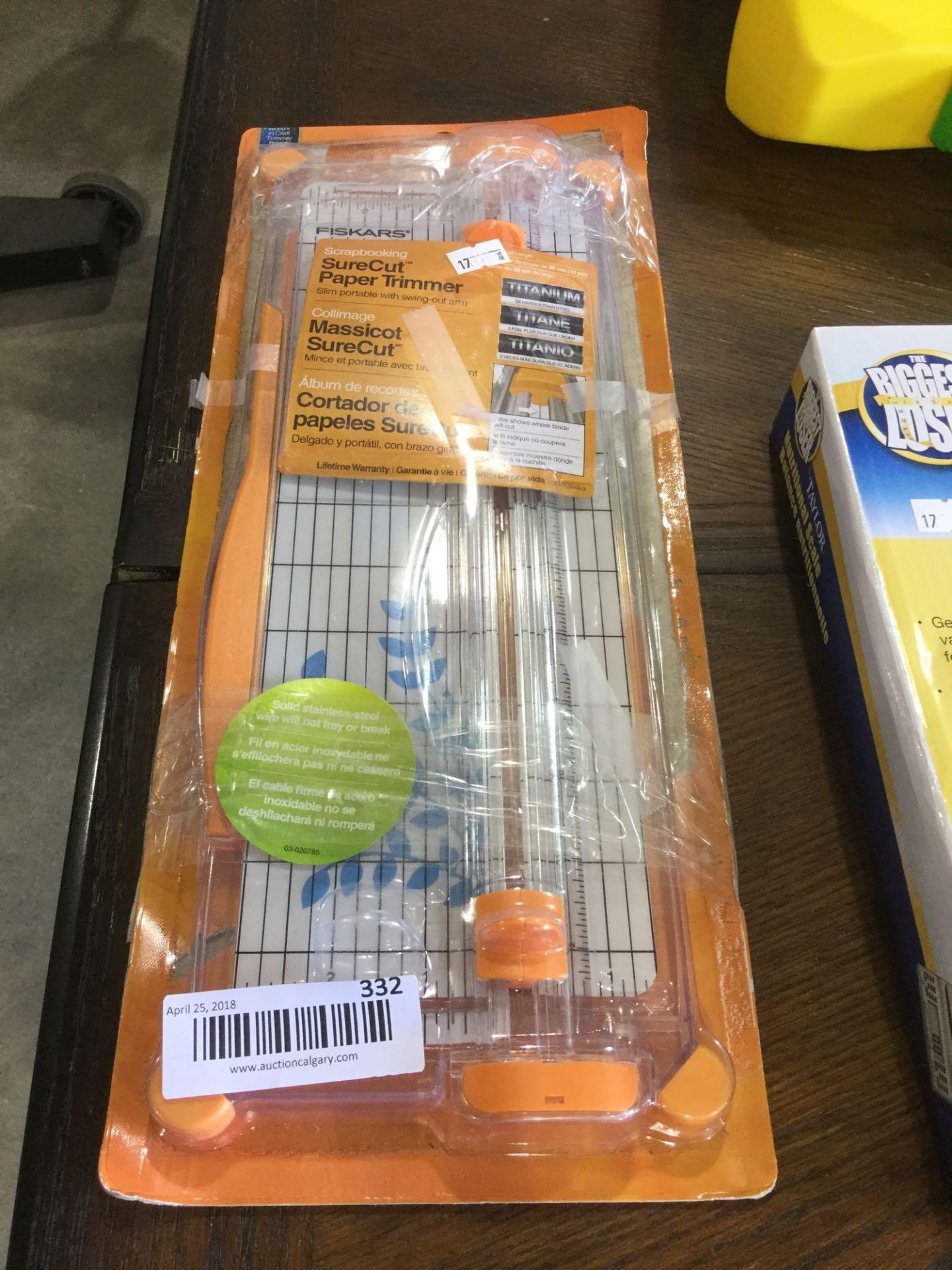 scrapbooking sureCut paper trimmer