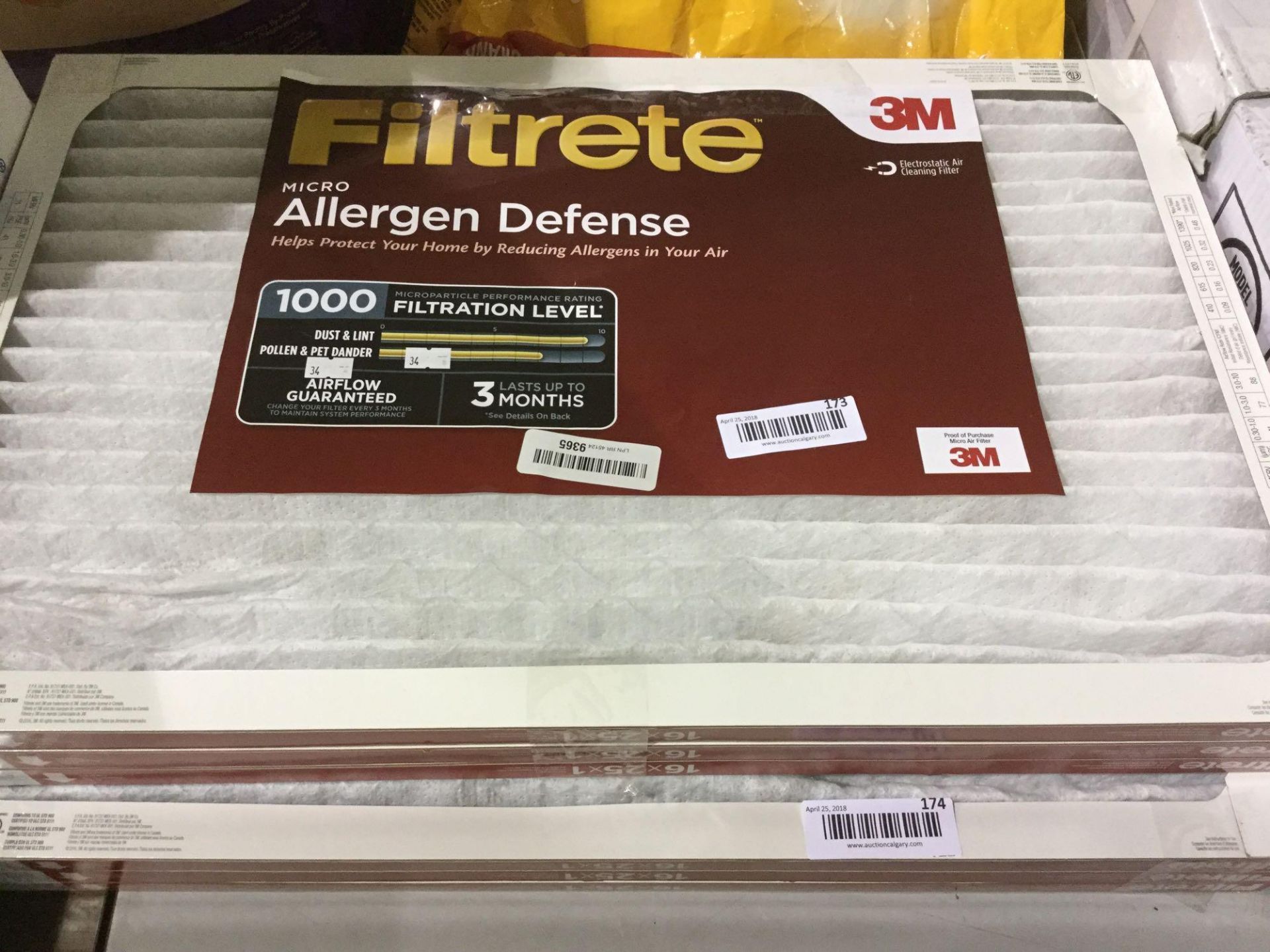 Filtrete Allergen Defense Filters 16 x 25 x 1 3-Pack