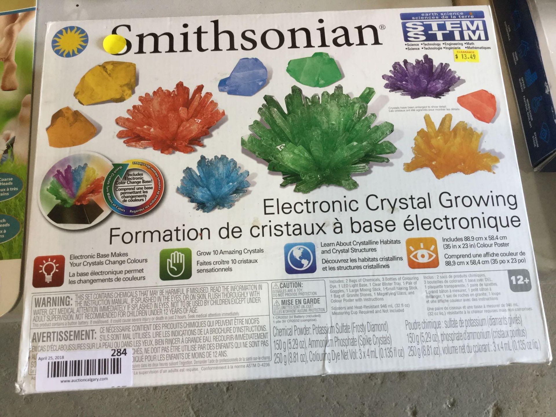 Smithsonian  Electronic crystal growing
