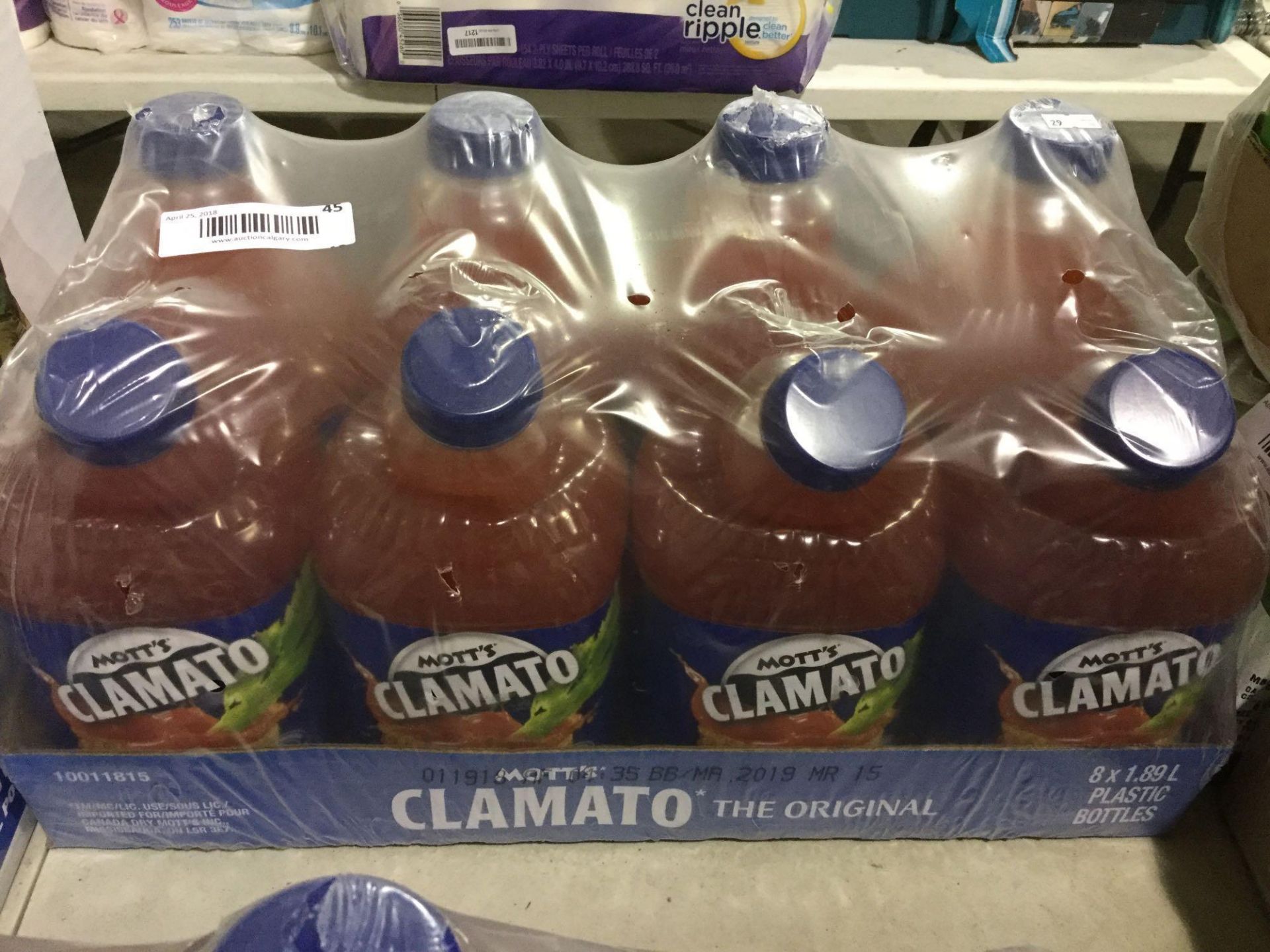 Mott's Clamato Juice 8 x 1.89L