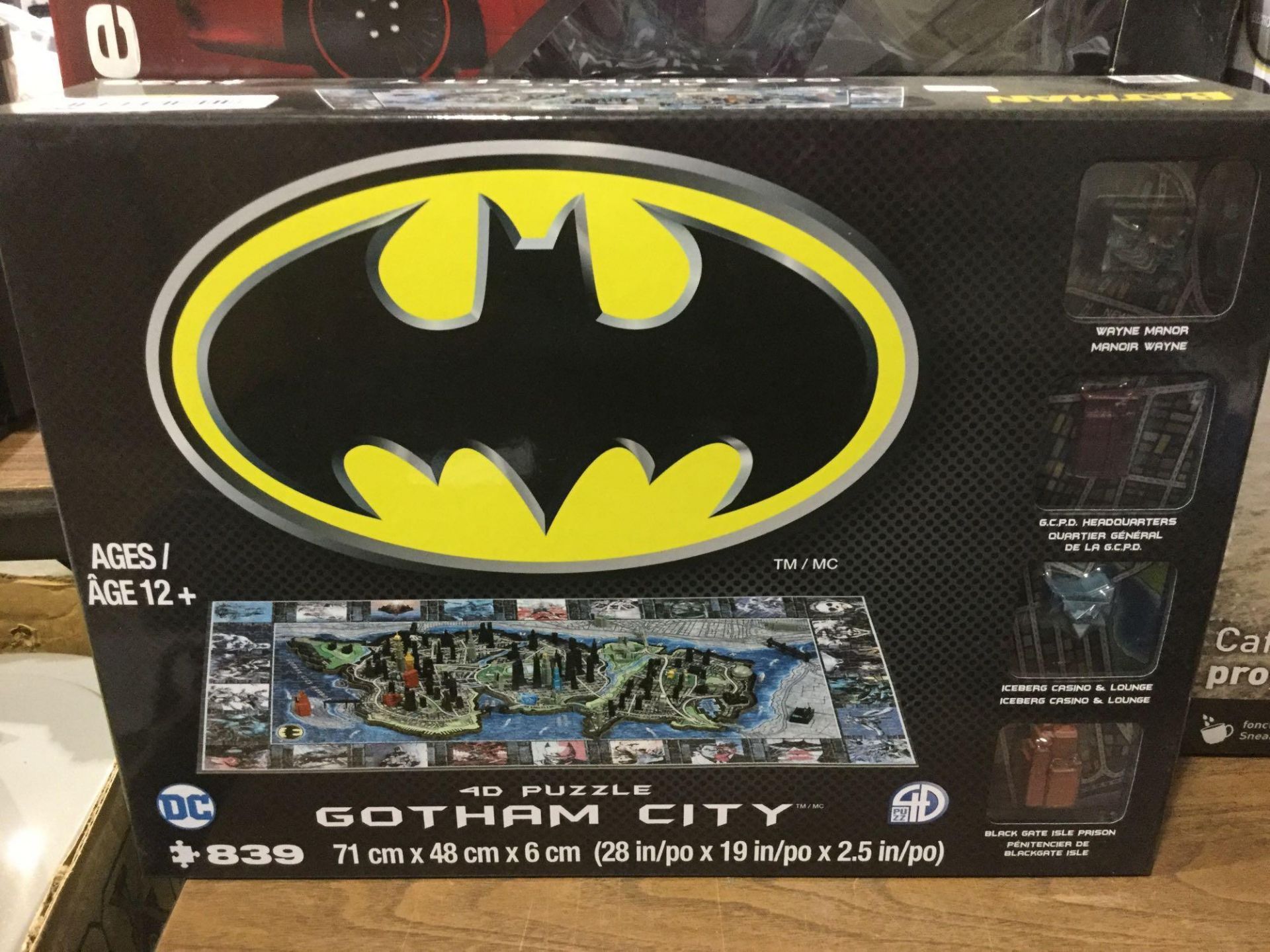 Gotham City 4D Puzzle